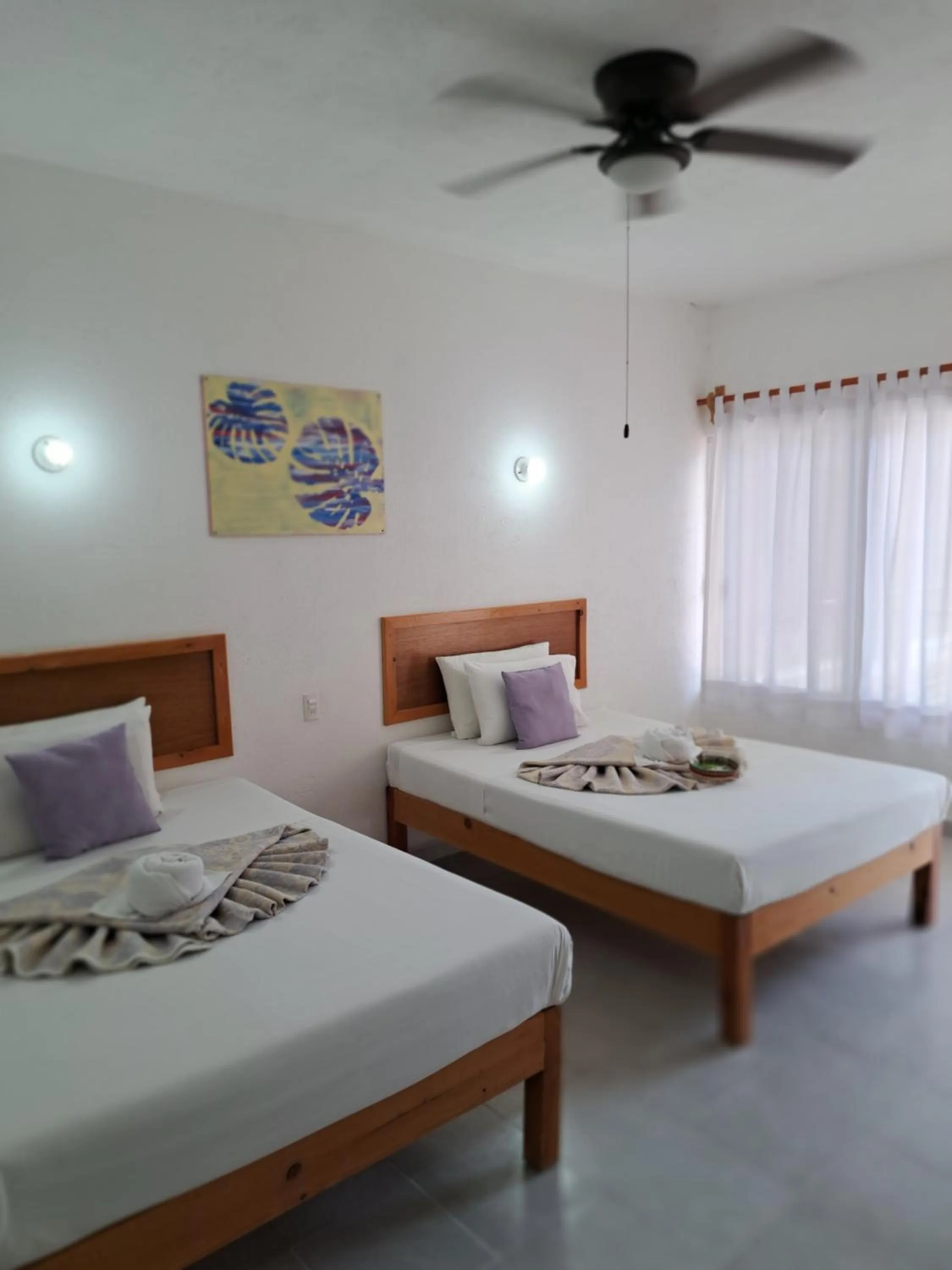 Bed in Hotel Quinta Paraiso