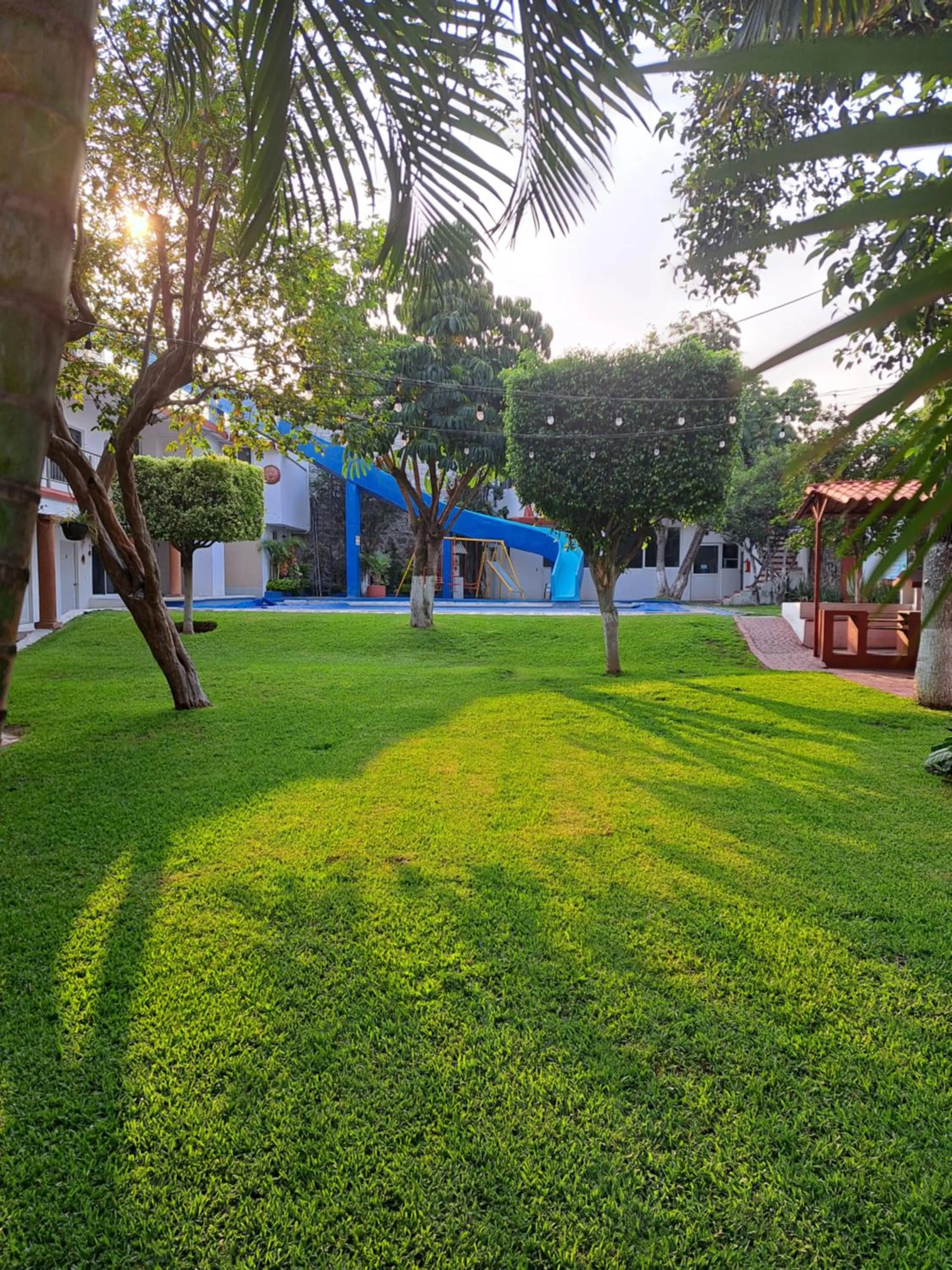Garden view in Hotel Quinta Paraiso