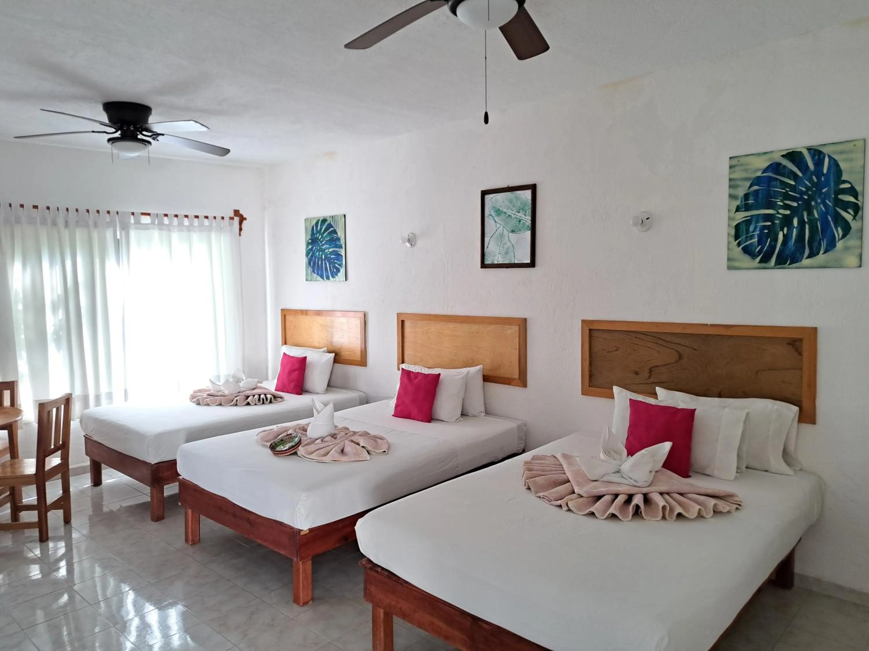 Bed in Hotel Quinta Paraiso