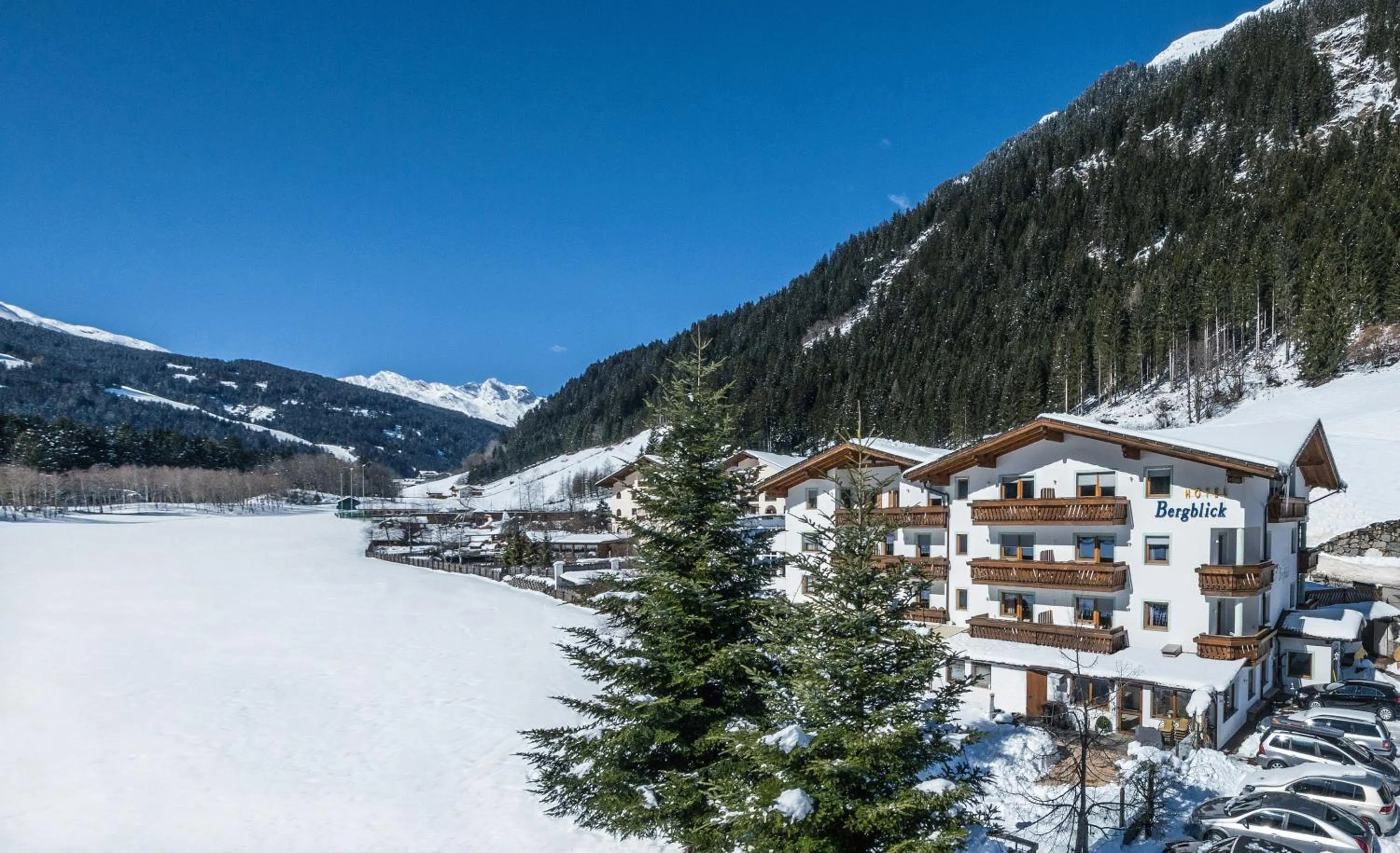 Bird's eye view in Hotel Bergblick