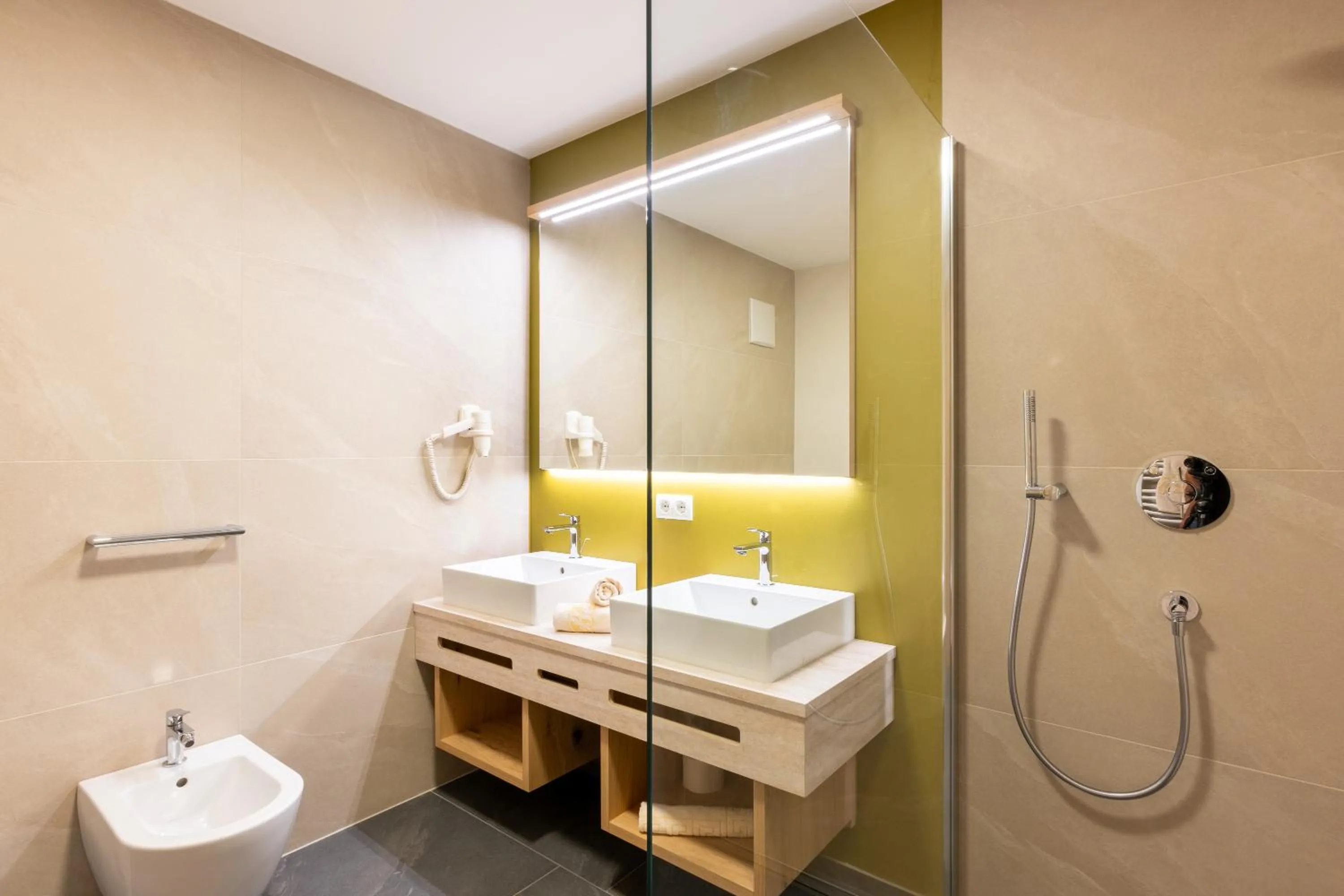 Bathroom in Hotel Bergblick