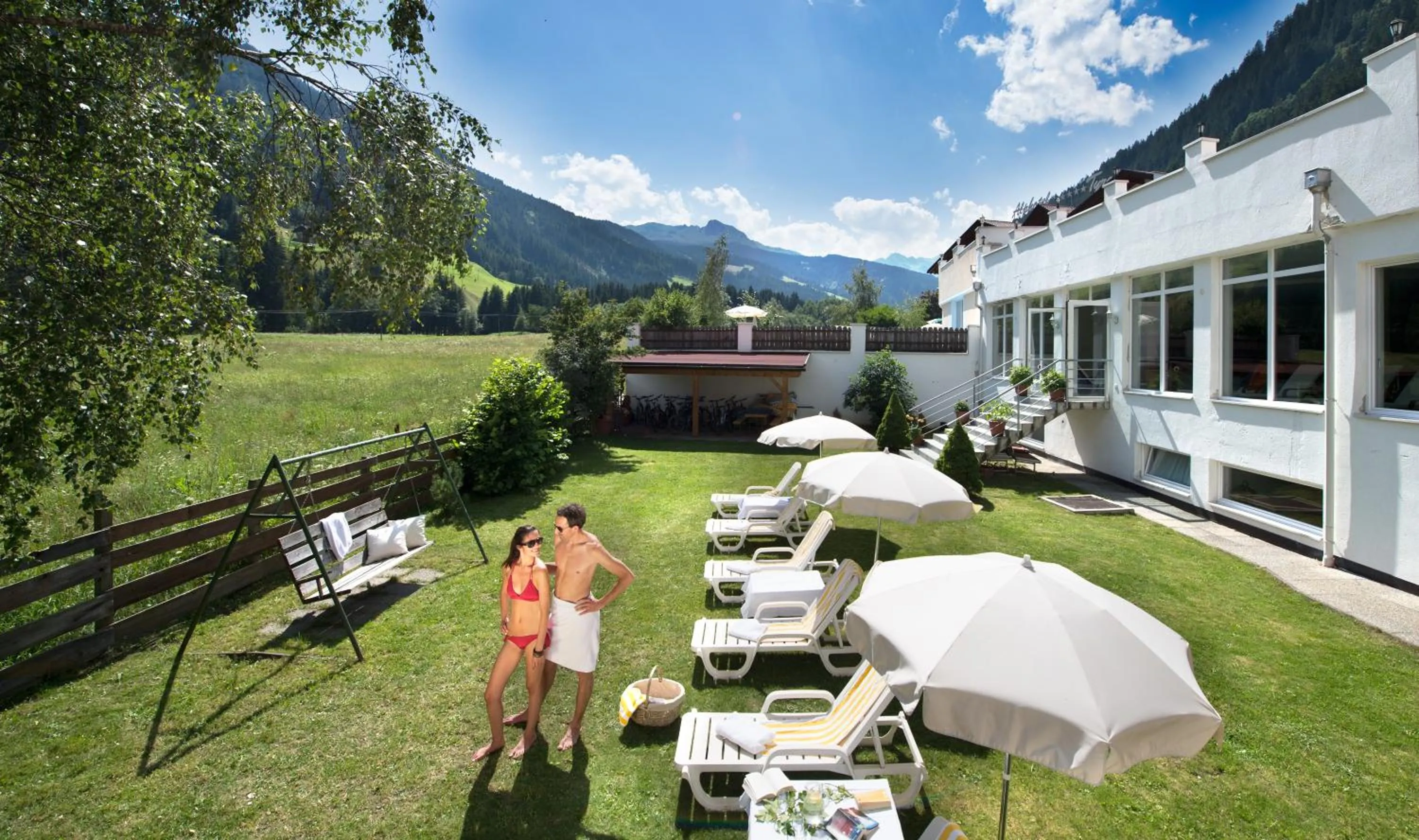 Garden in Hotel Bergblick
