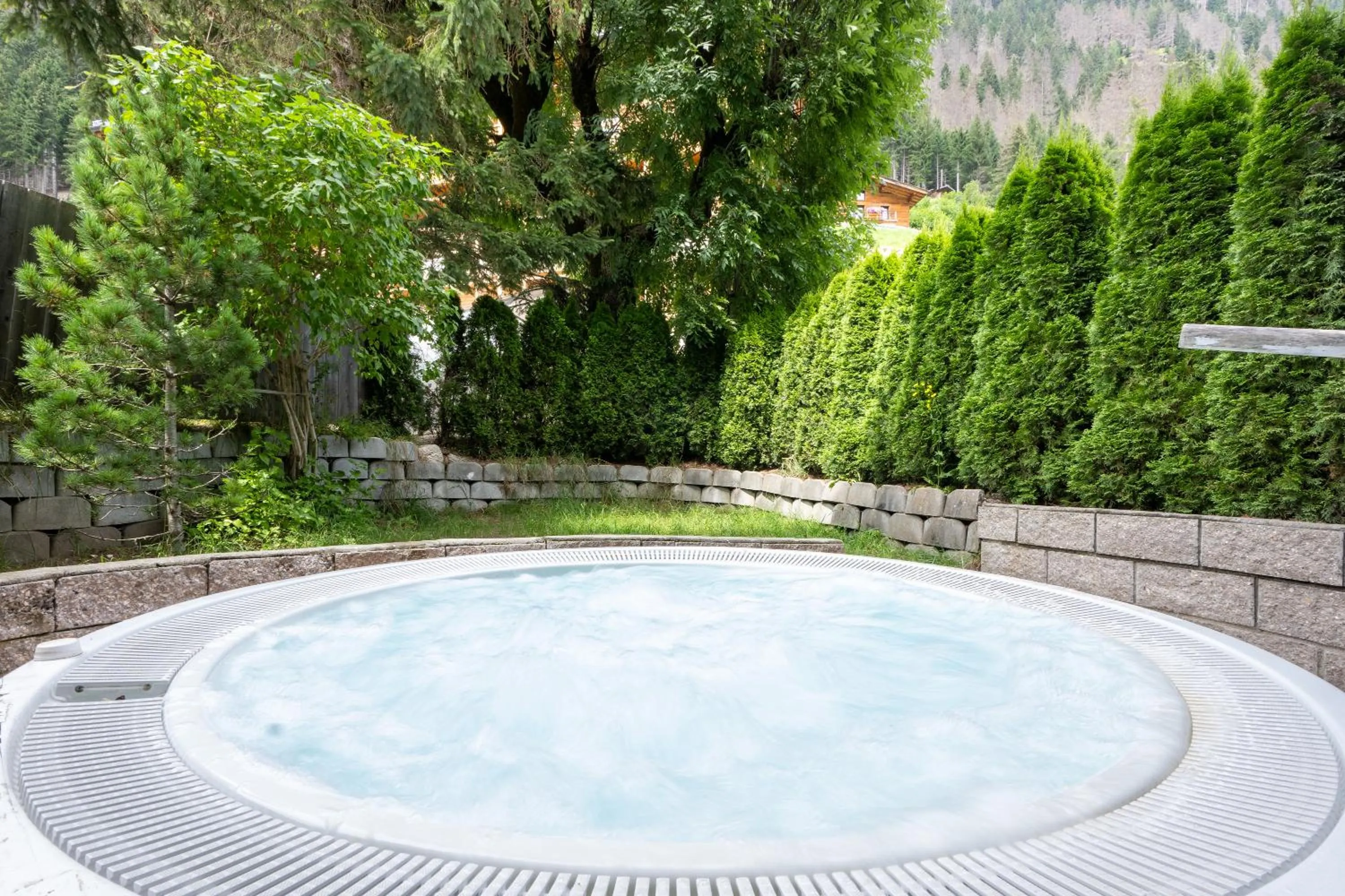 Swimming pool in Hotel Bergblick