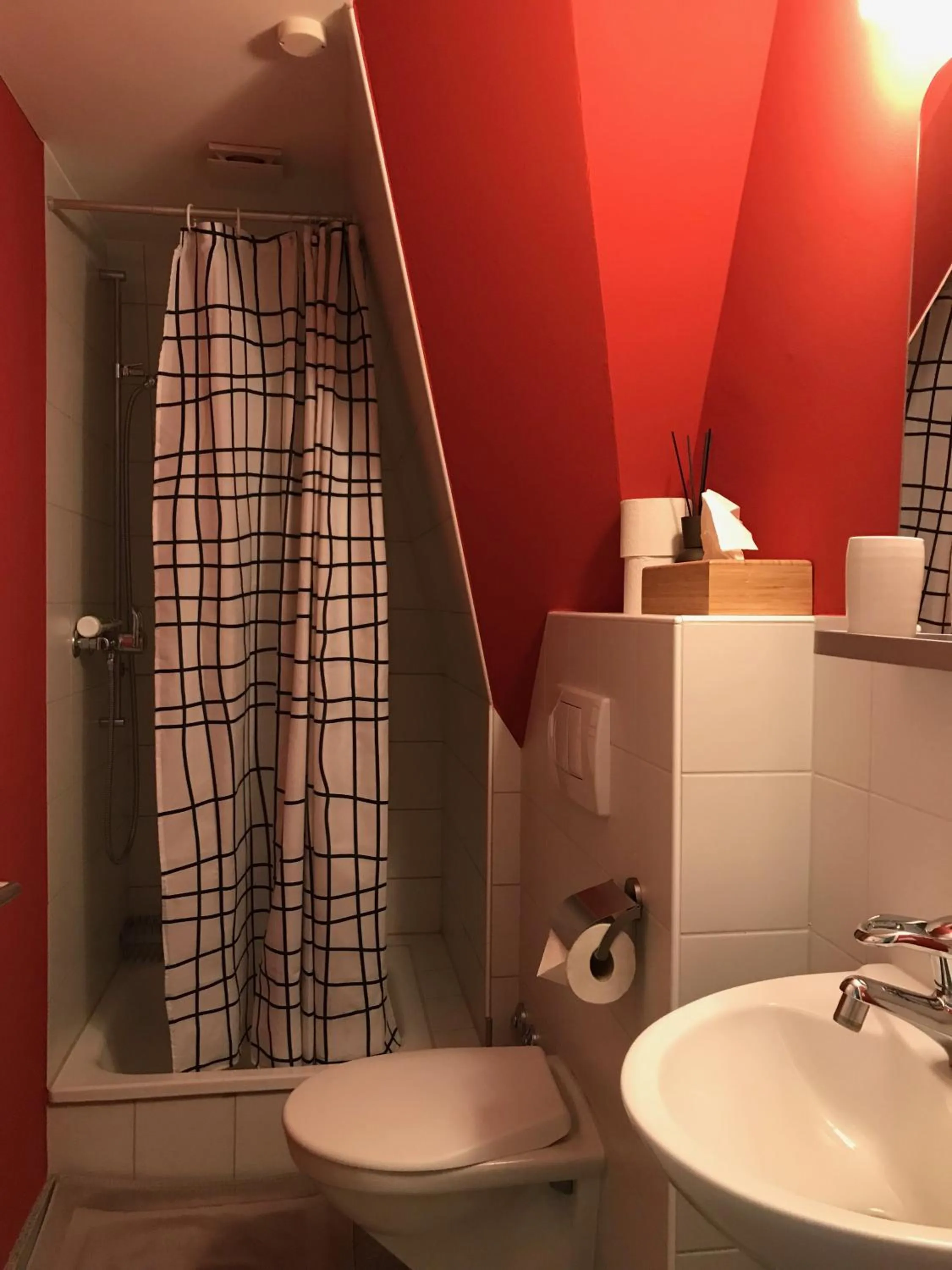 Shower in Villa Jakobsbrunnen