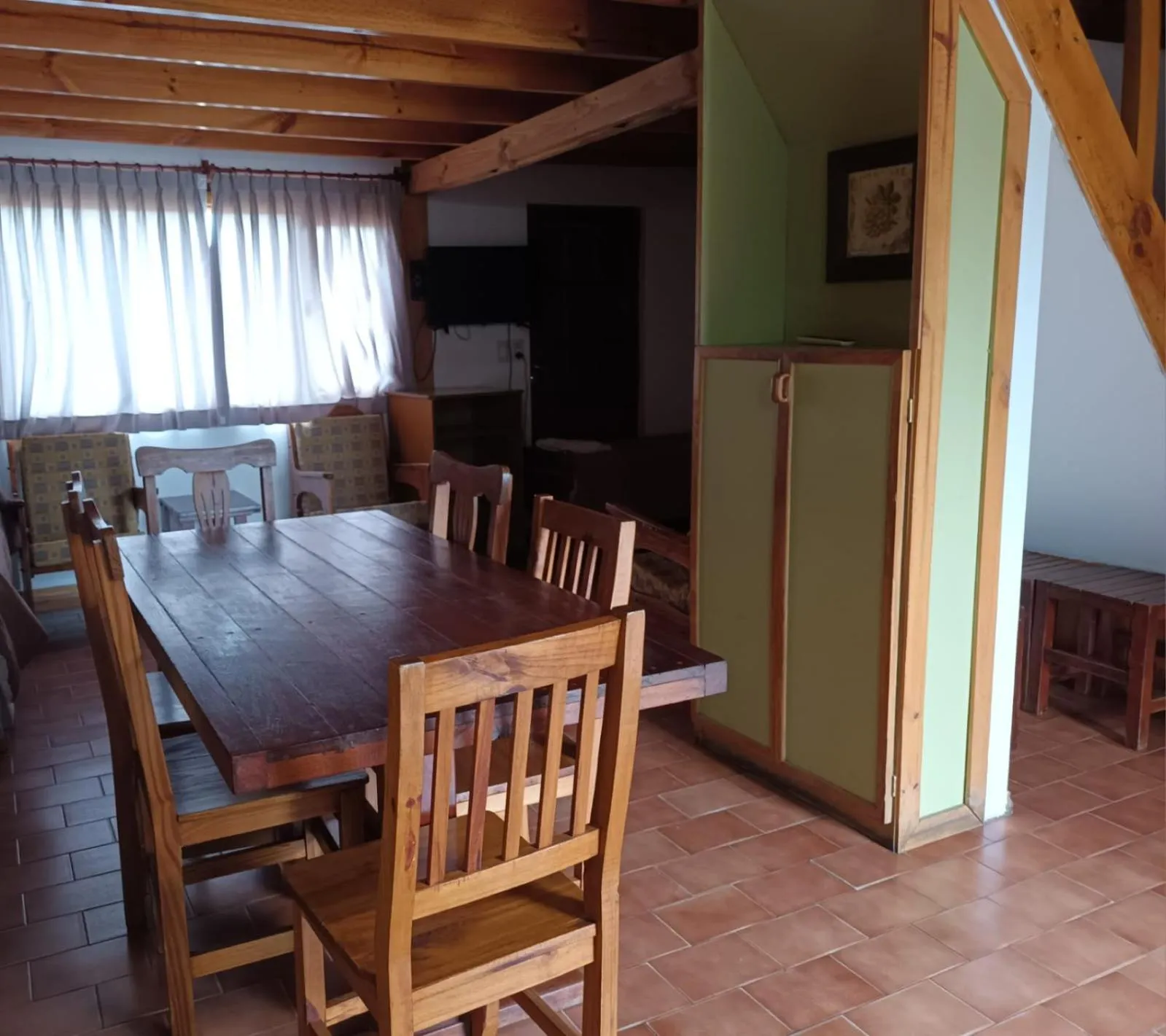 Living room in Cabañas Nevis, excelente ubicación