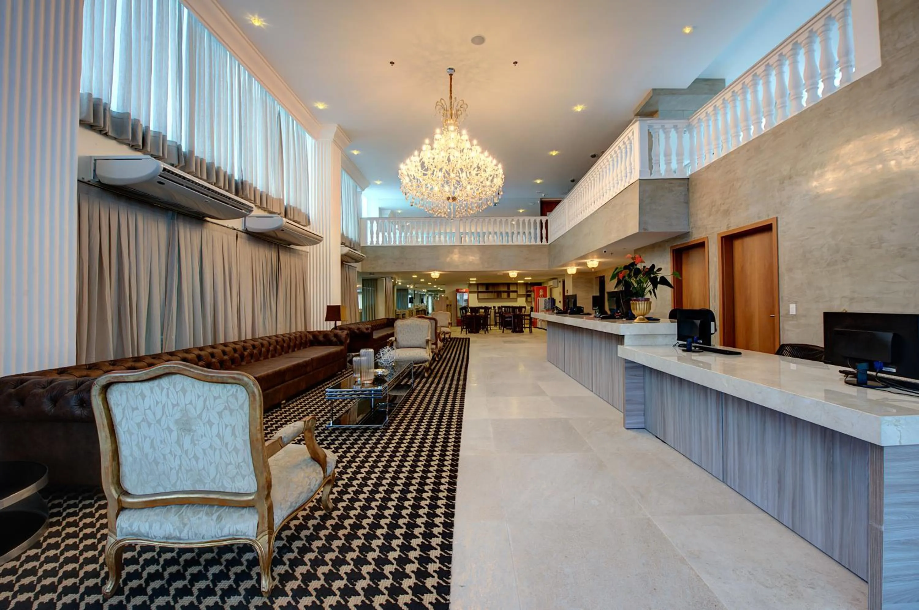 Lobby or reception in Hotel da Villa