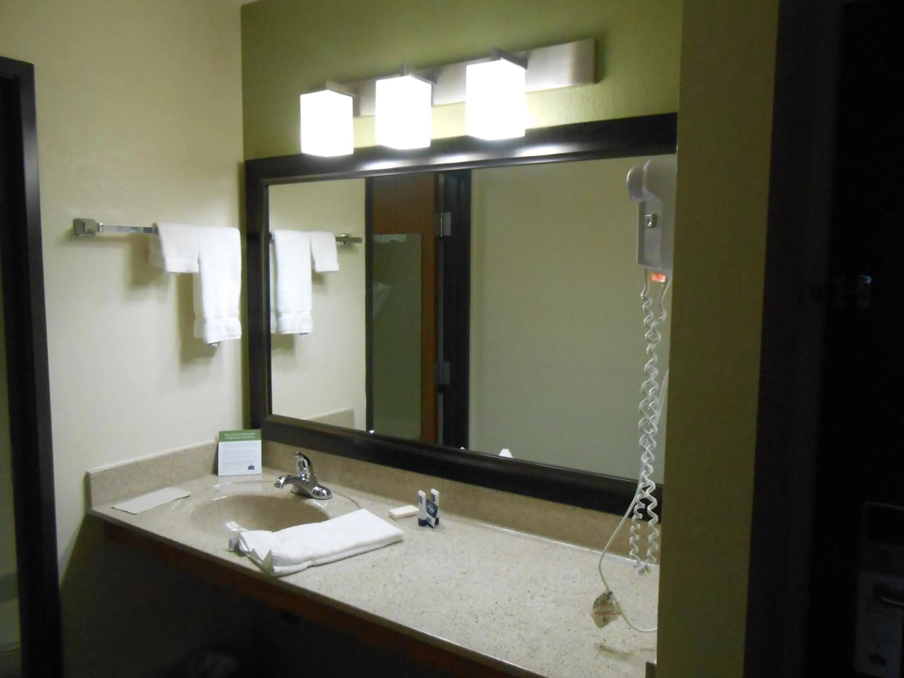 Bathroom in AmericInn by Wyndham Grand Rapids