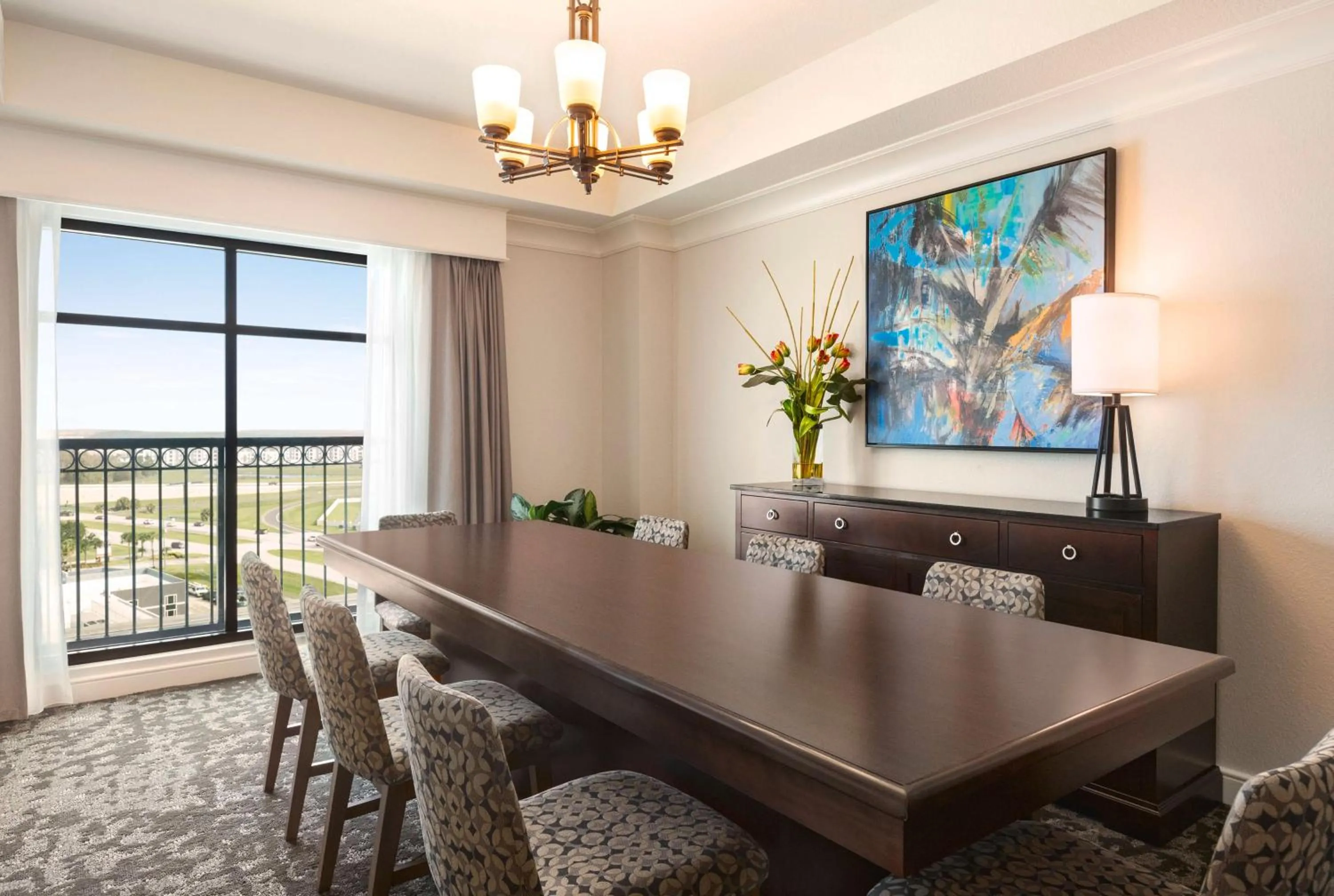 Photo of the whole room in Embassy Suites by Hilton Orlando Lake Buena Vista South