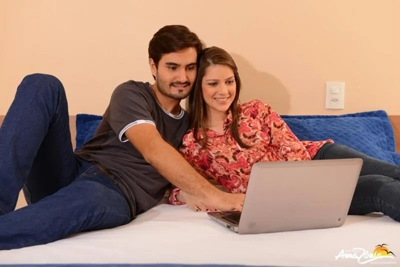 Bed in Hotel Portal da Amazônia