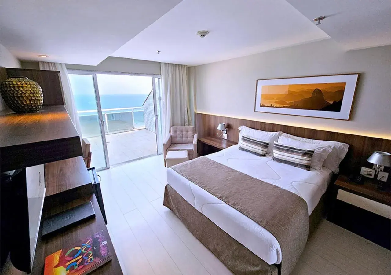 Master Double Room with Front Ocean View and Balcony in Riale Brisa Barra Master Double Room with Front Ocean View and Balcony in Riale Brisa Barra