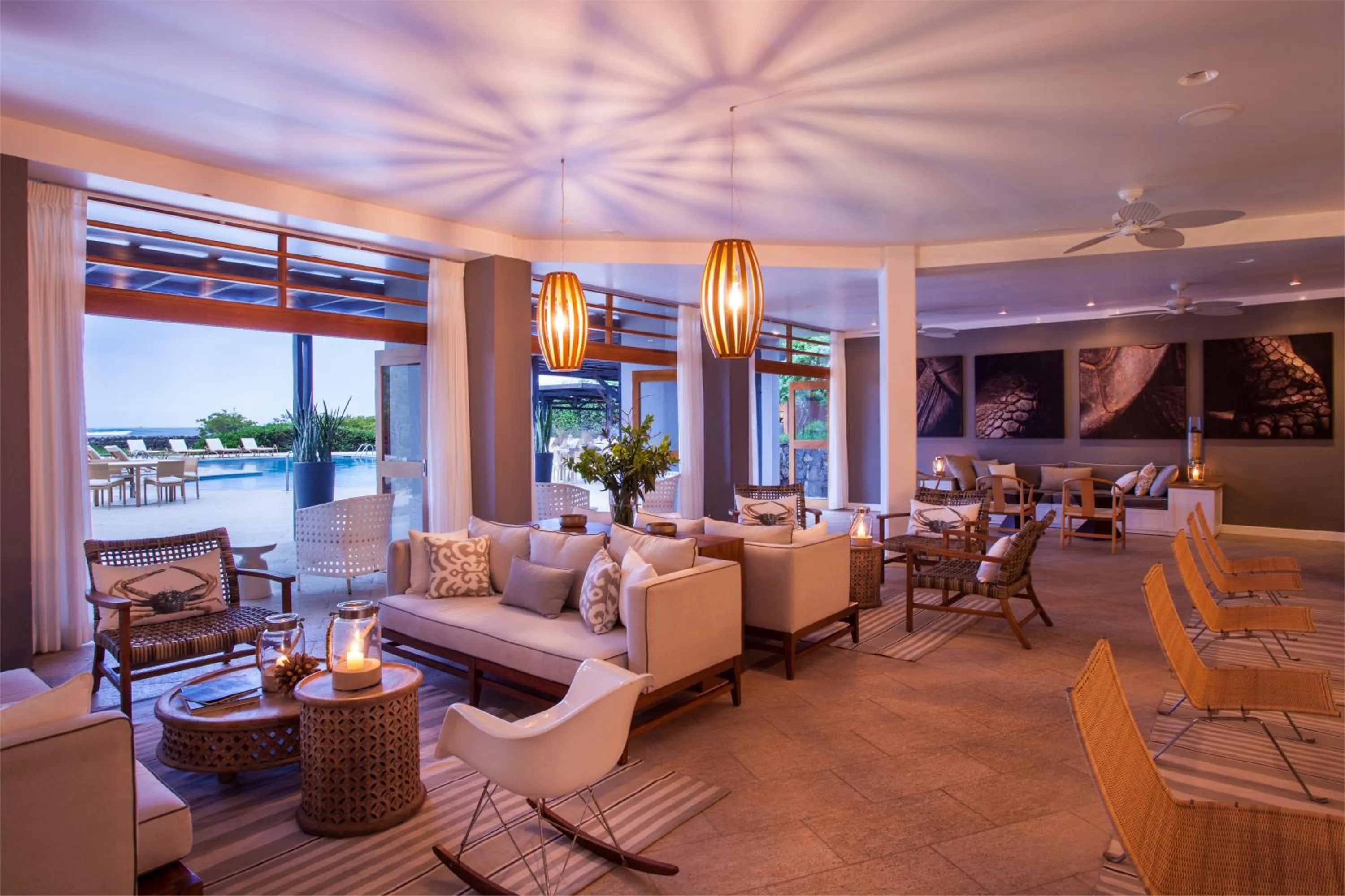 Lobby or reception in Finch Bay Galapagos Hotel