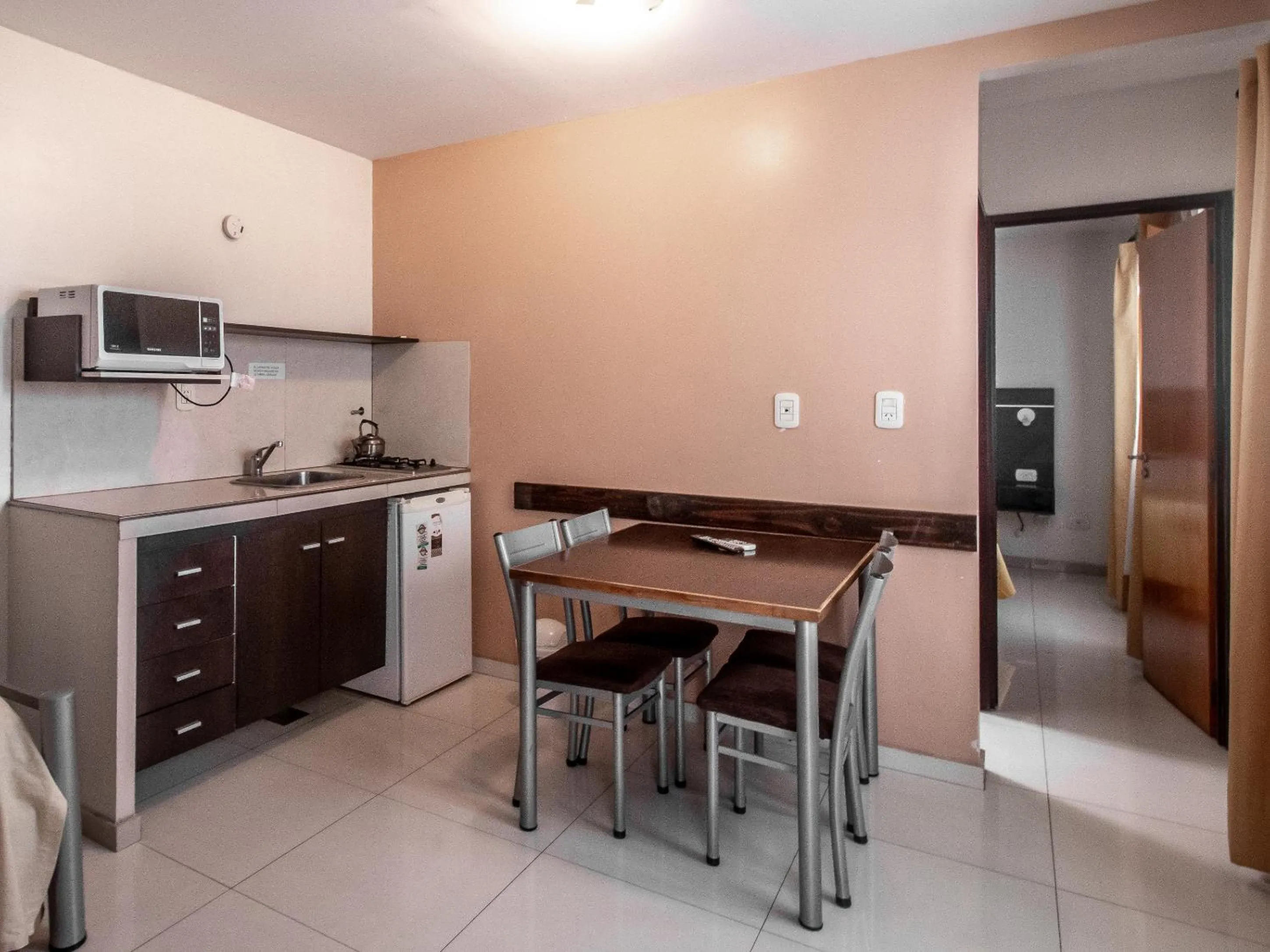 Kitchen or kitchenette in Paradise Departamentos