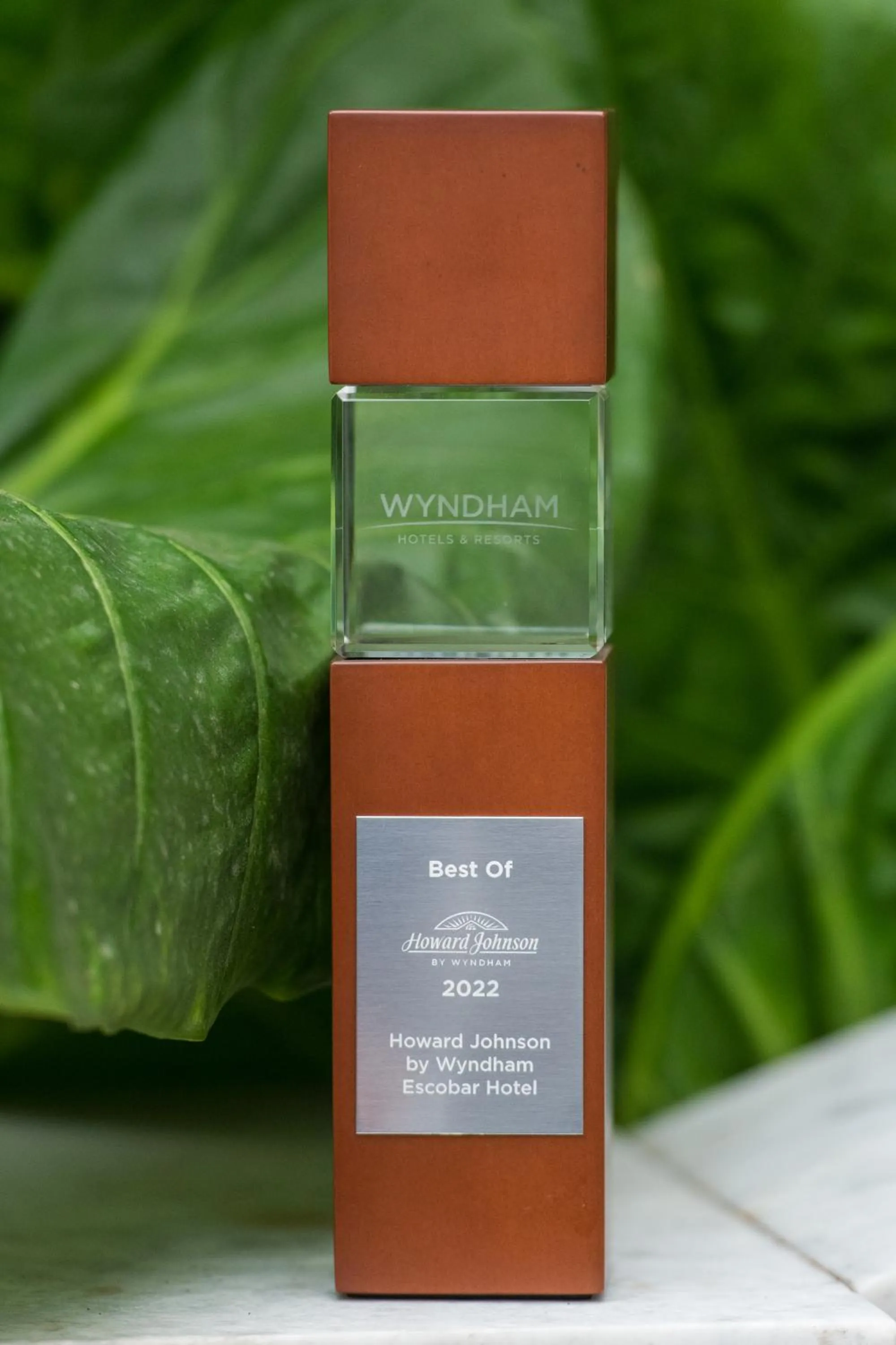 Certificate/Award in Howard Johnson Resort & Spa Escobar