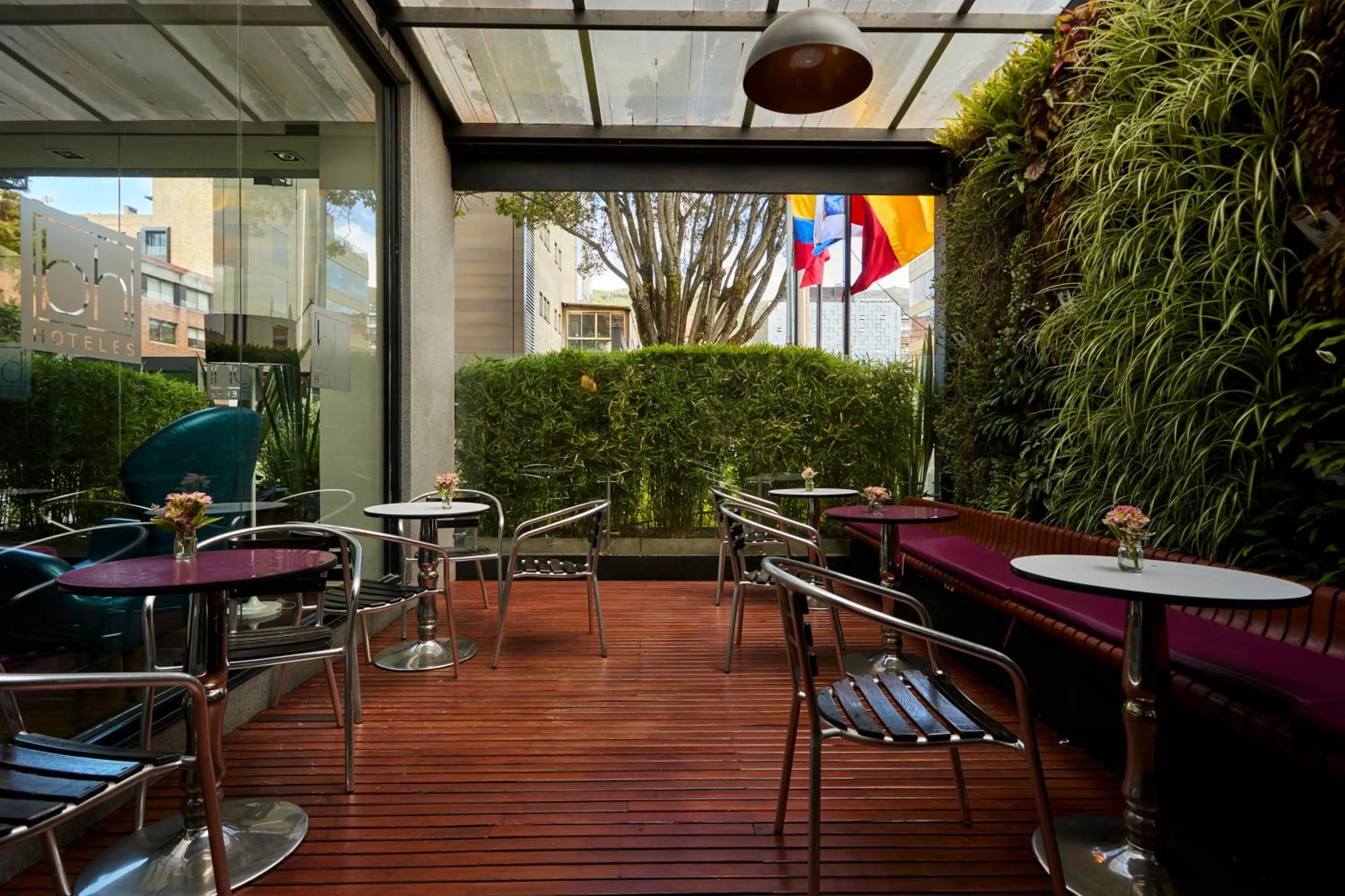 Living room in Hotel bh Parque 93