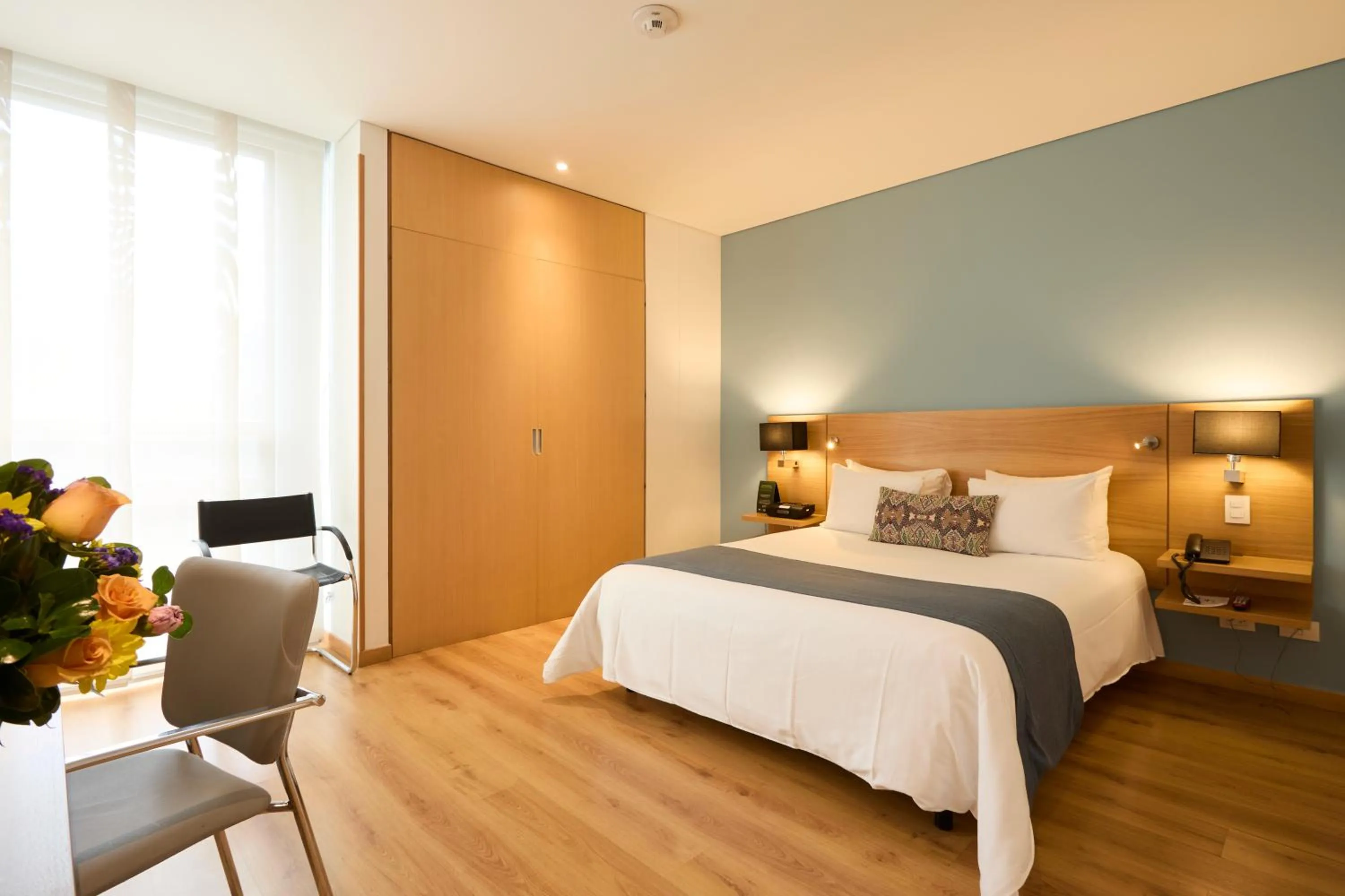 Bed in Hotel bh Parque 93