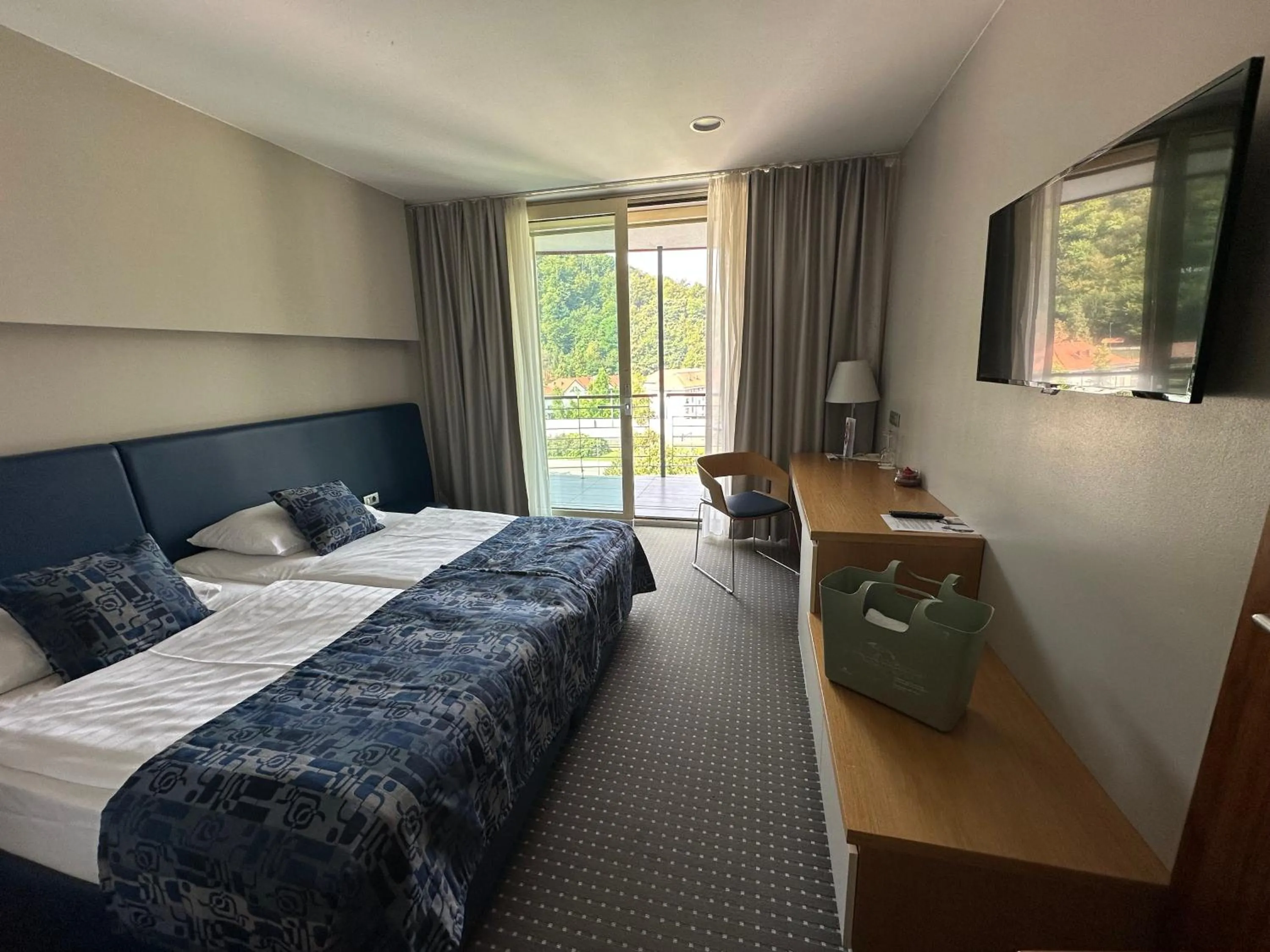 Bedroom, Bed in Hotel Thermana Park Laško**** Superior