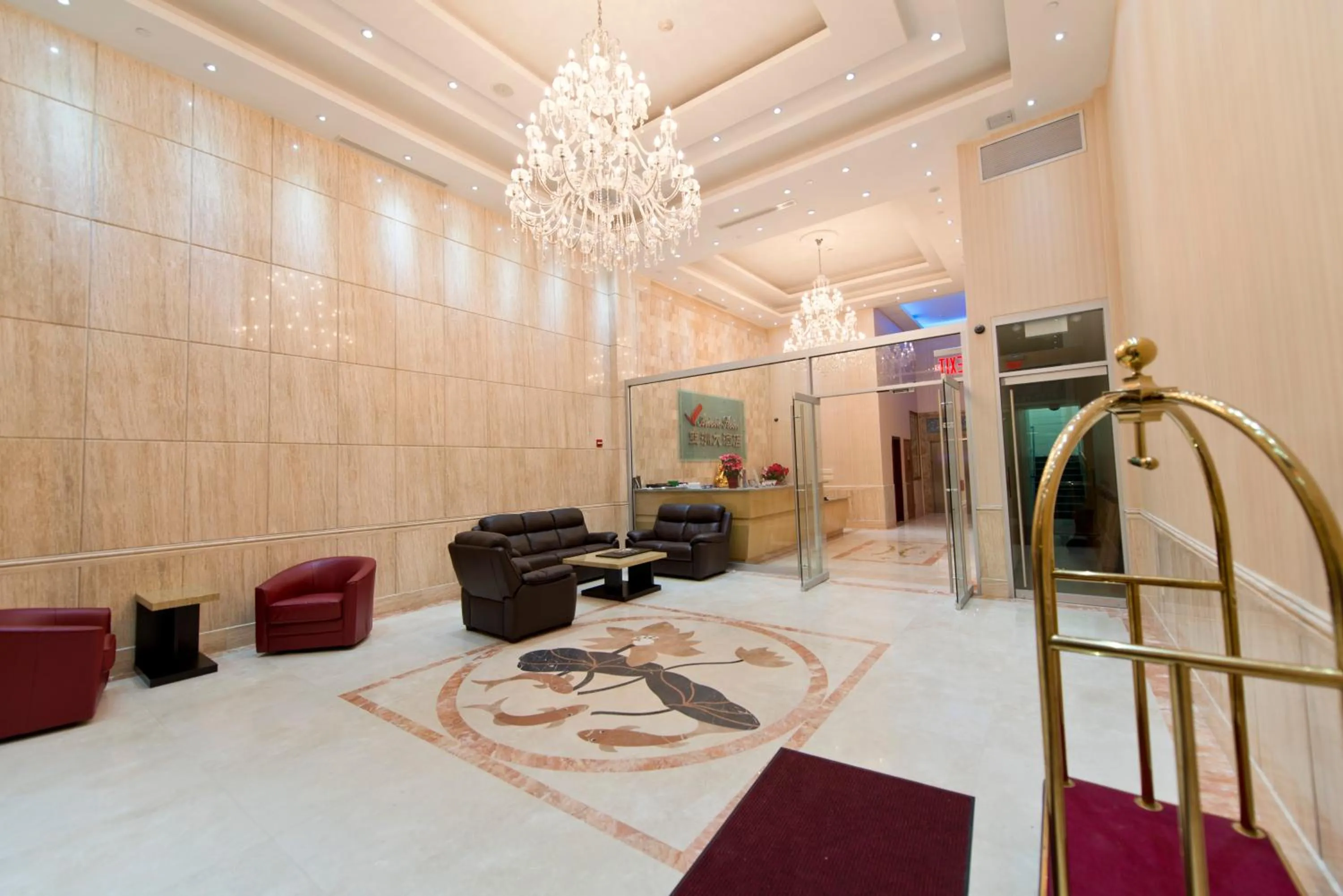Lobby or reception in Asiatic Hotel - Flushing