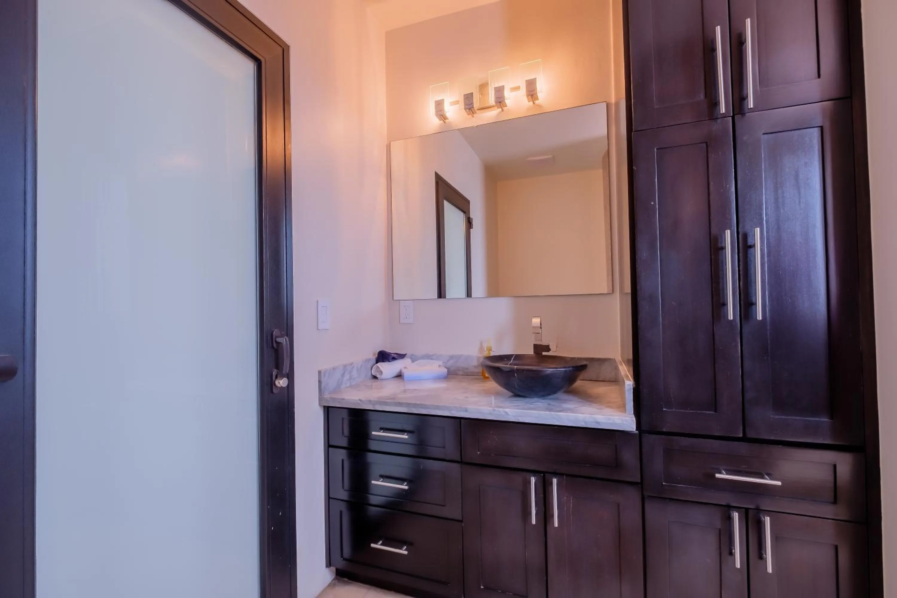 Bathroom in Diamante Beachfront Suites