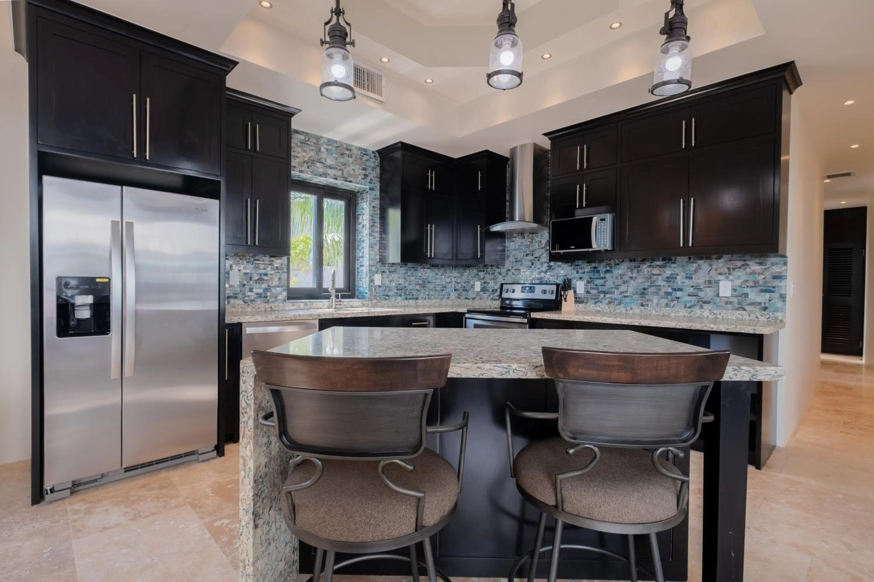 kitchen in Diamante Beachfront Suites