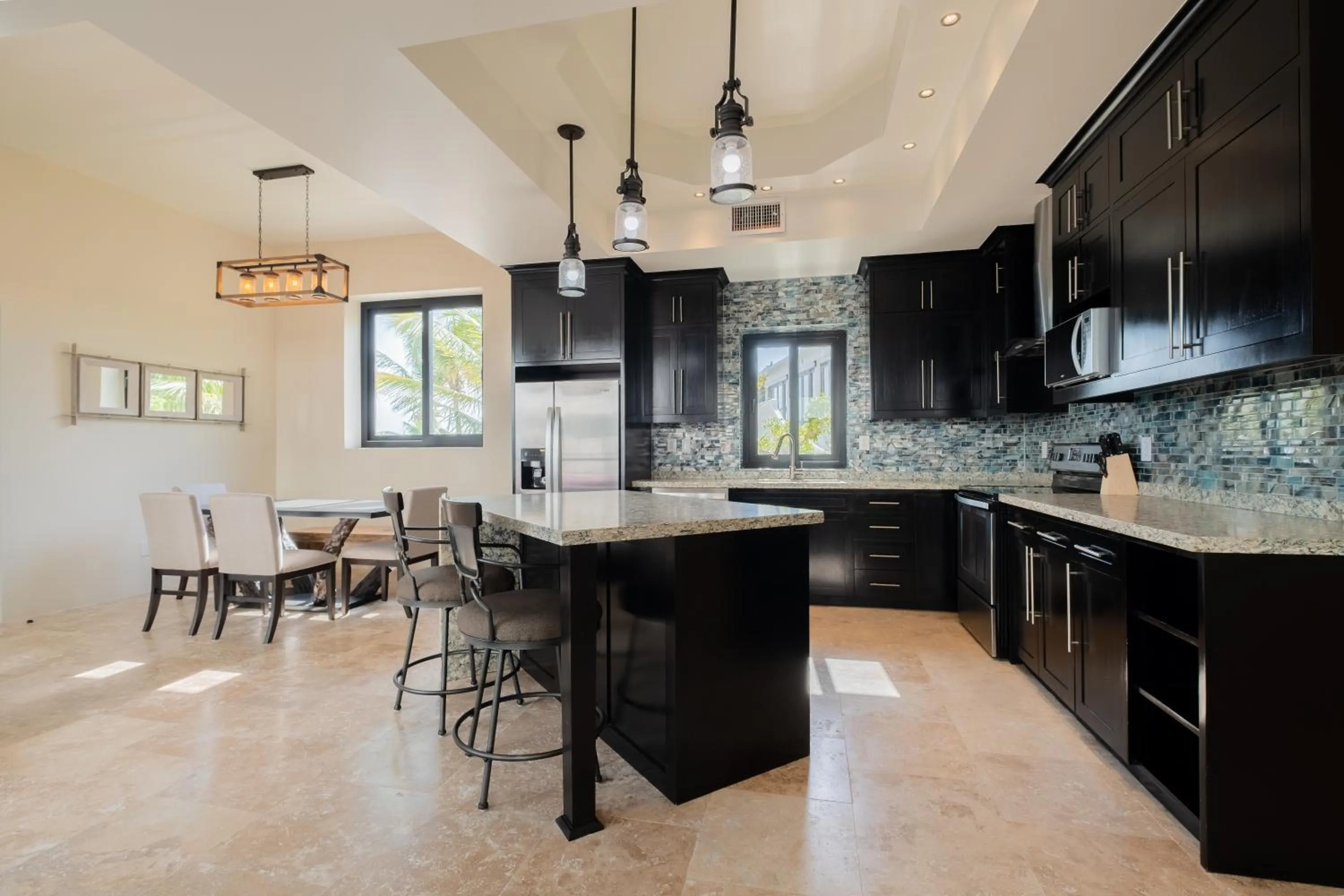 kitchen in Diamante Beachfront Suites
