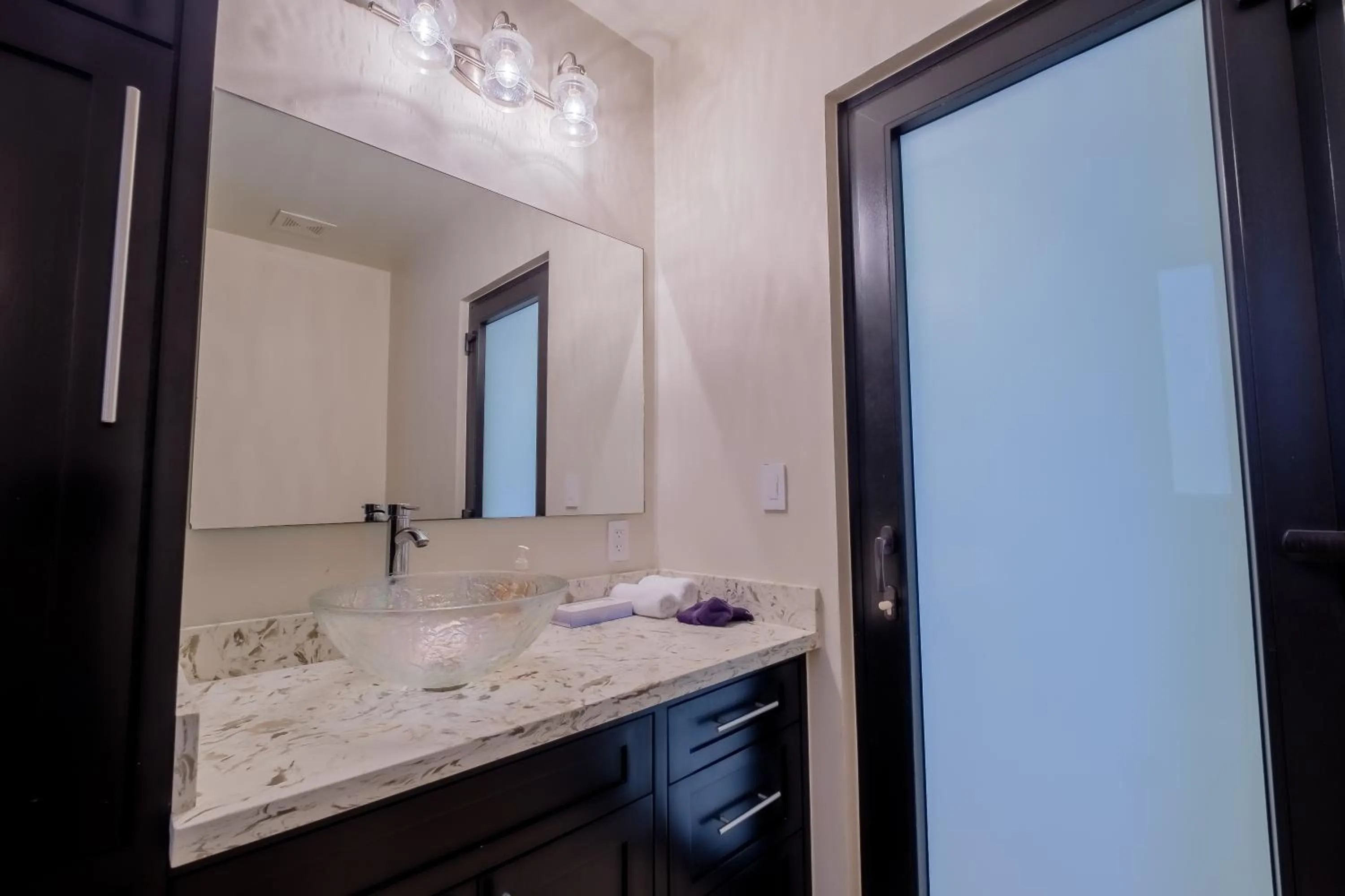 Bathroom in Diamante Beachfront Suites