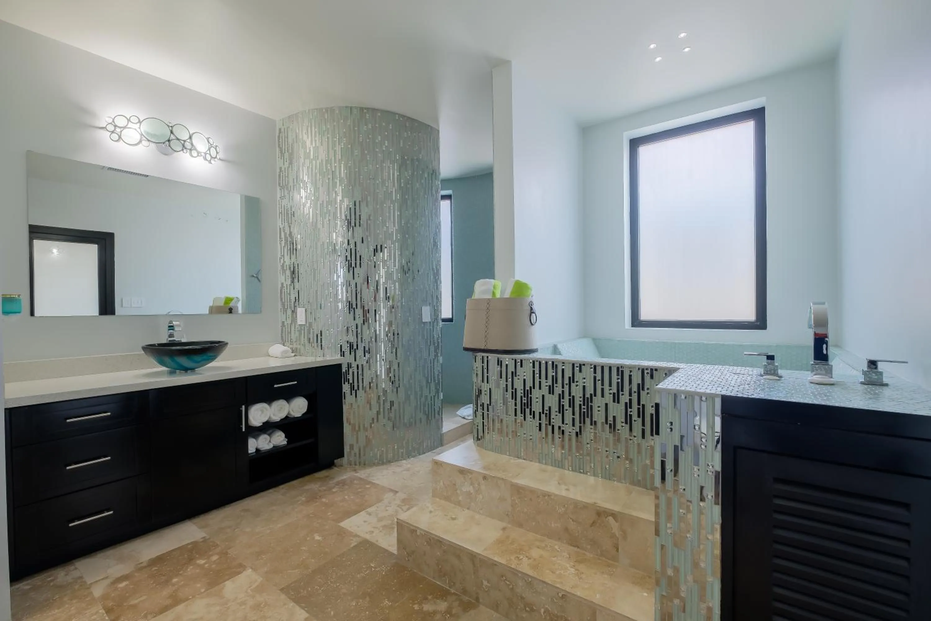 Bathroom in Diamante Beachfront Suites