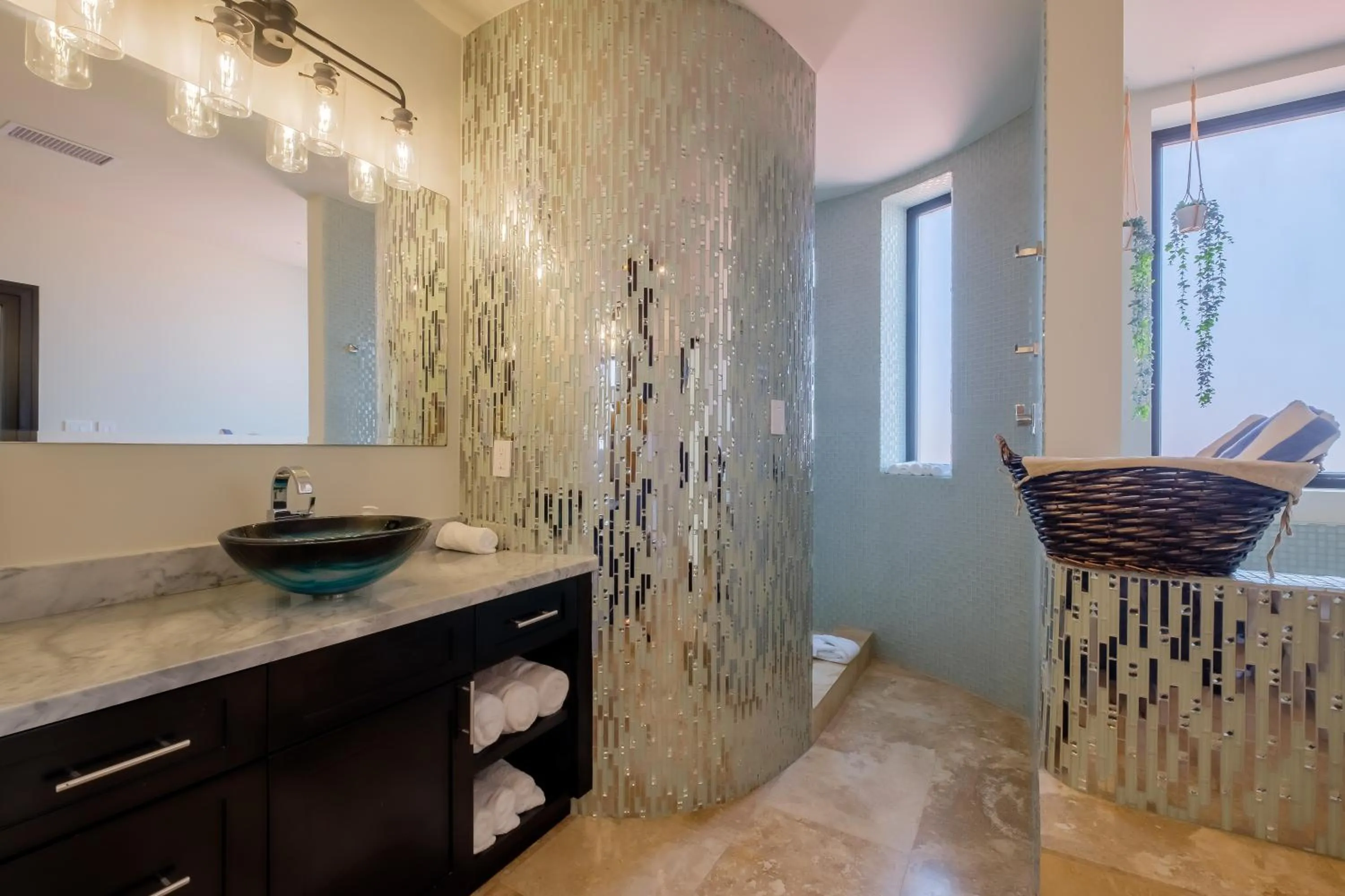 Bathroom in Diamante Beachfront Suites