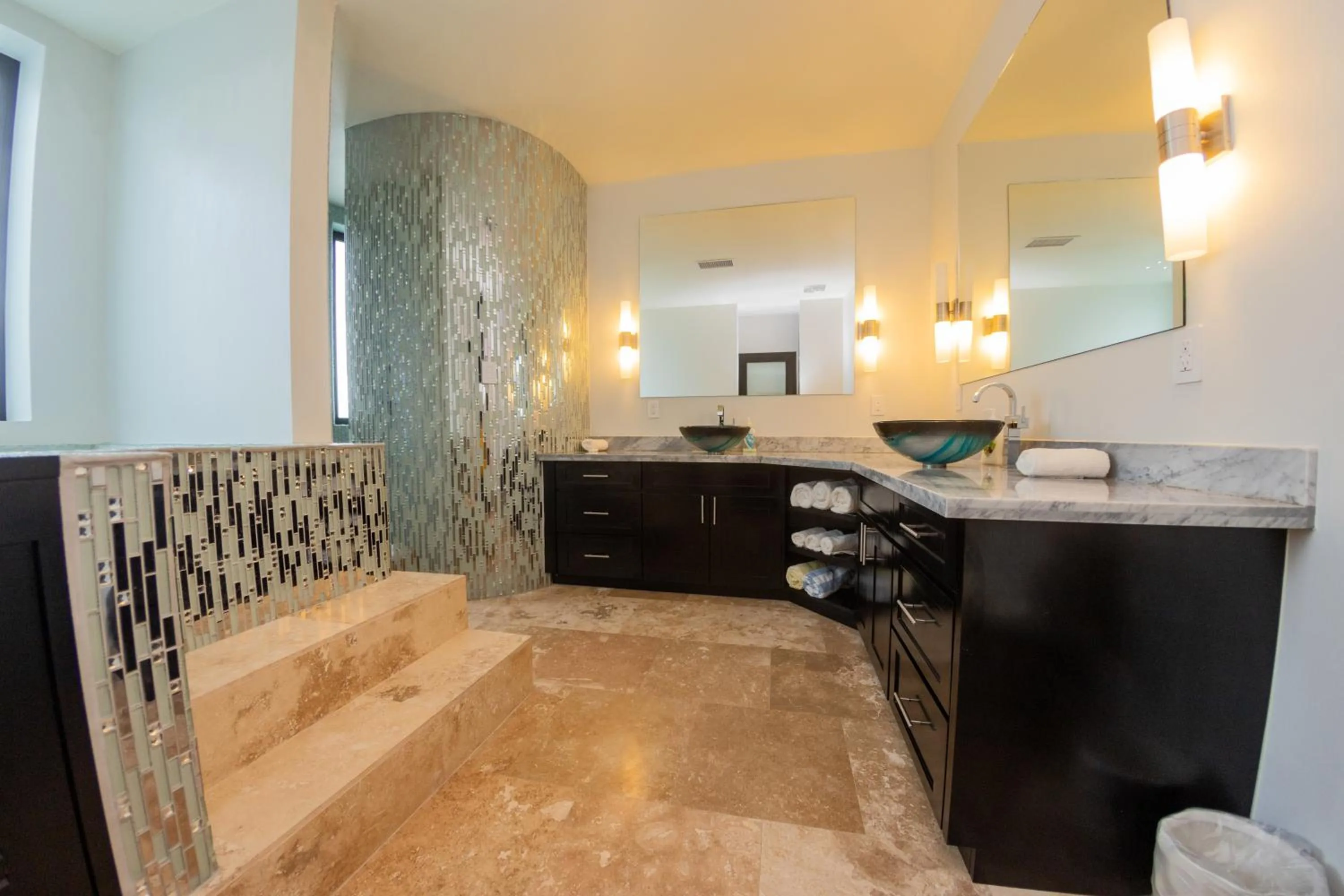 Bathroom in Diamante Beachfront Suites