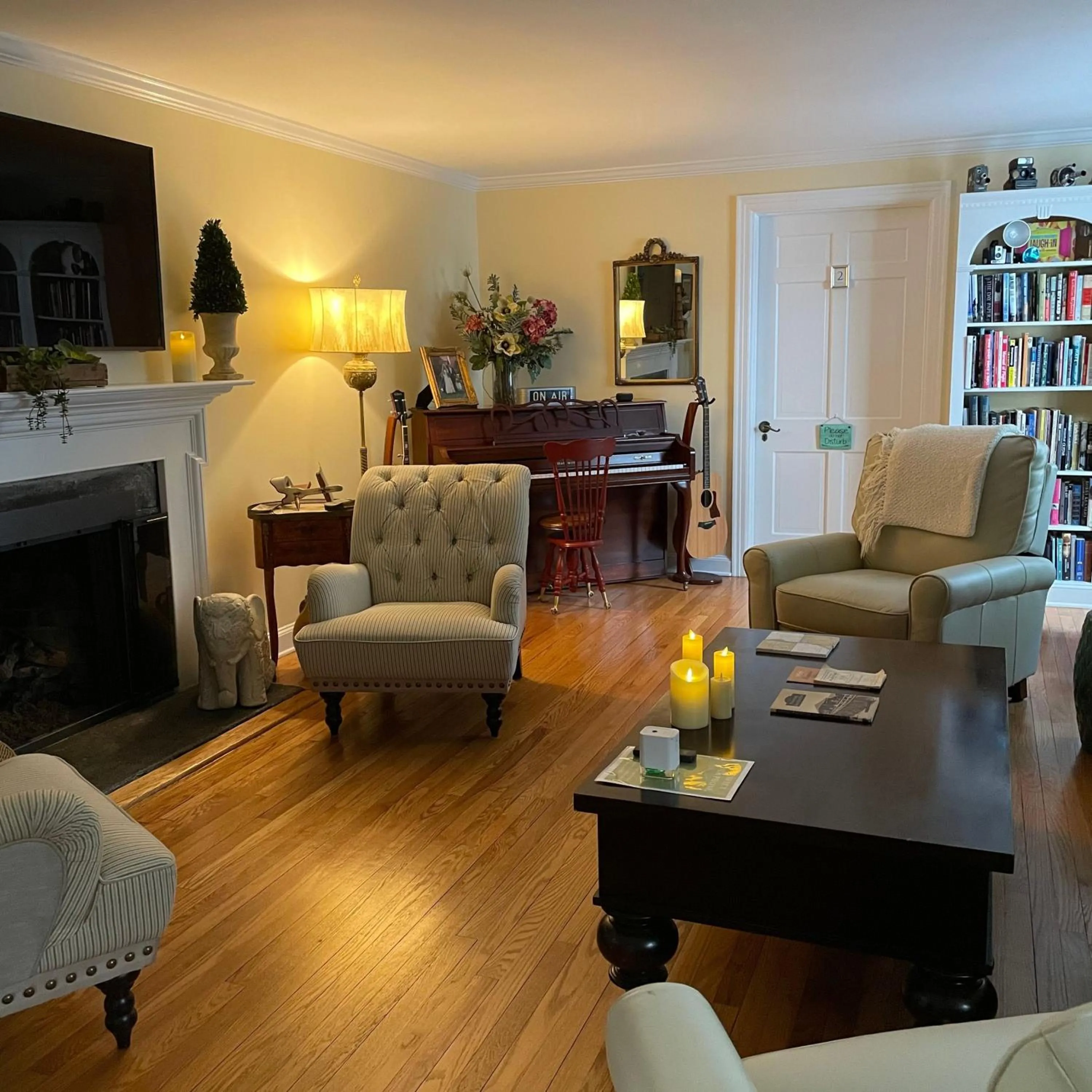Communal lounge/ TV room in The Homestead