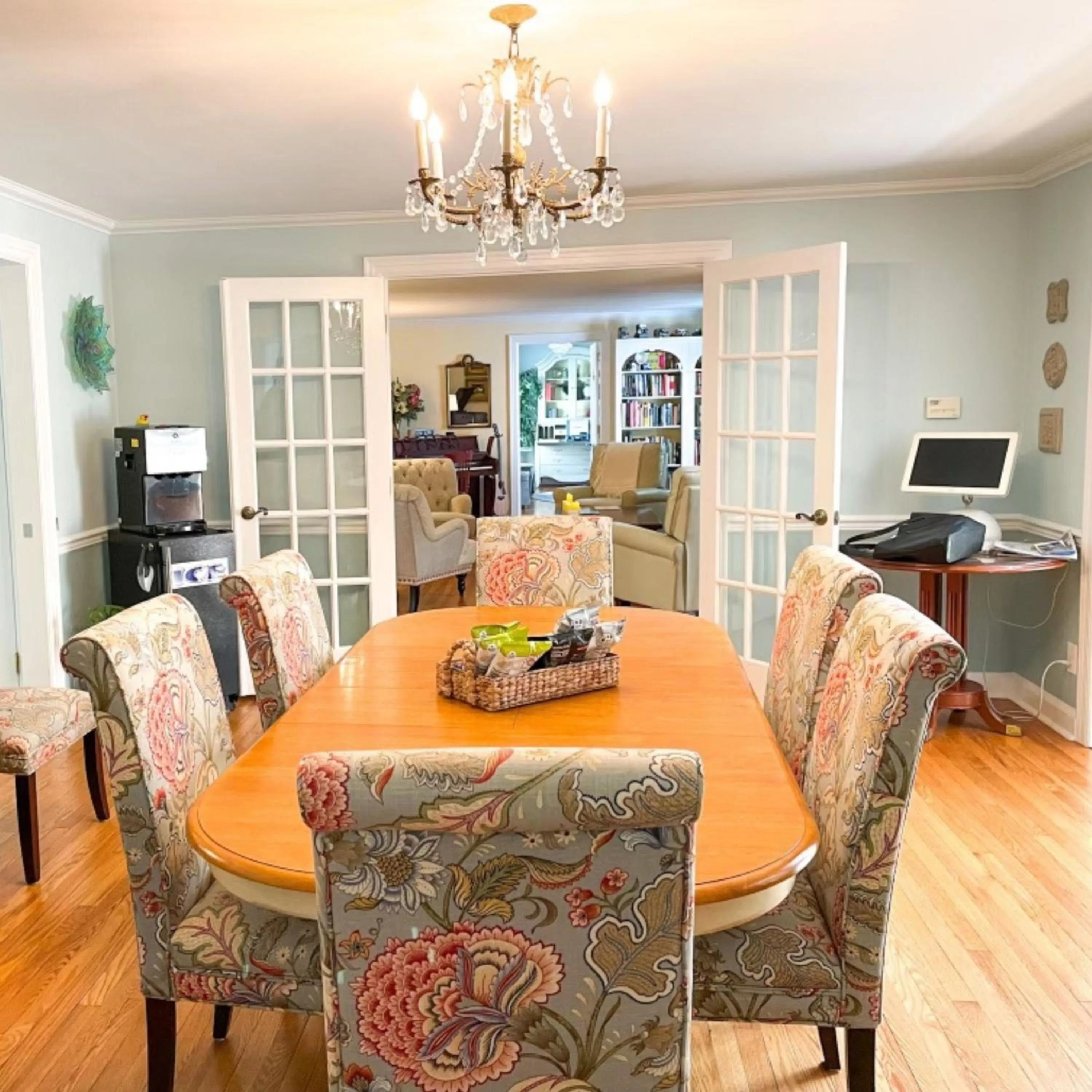 Communal lounge/ TV room in The Homestead
