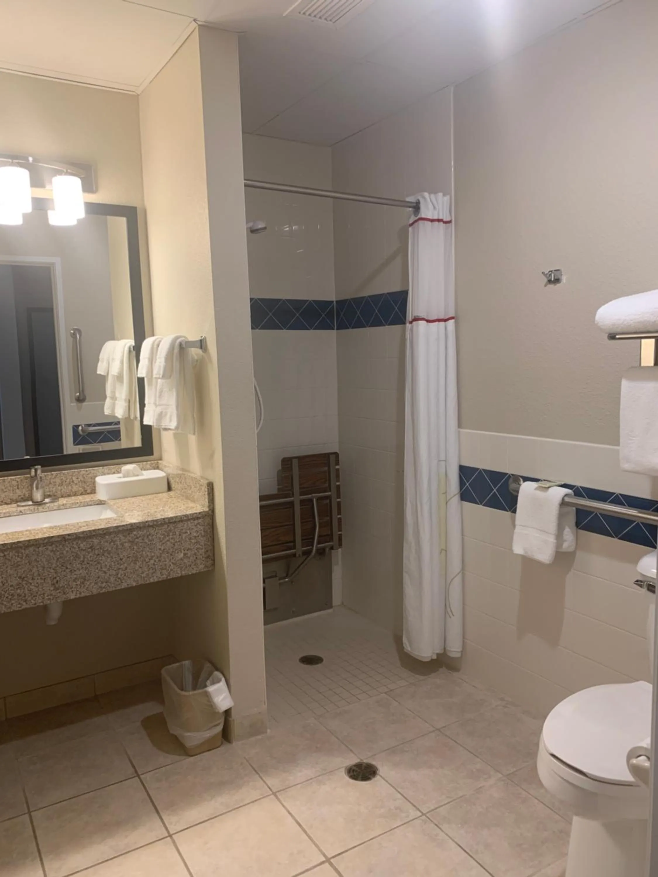 Shower in Cobblestone Suites - Oshkosh