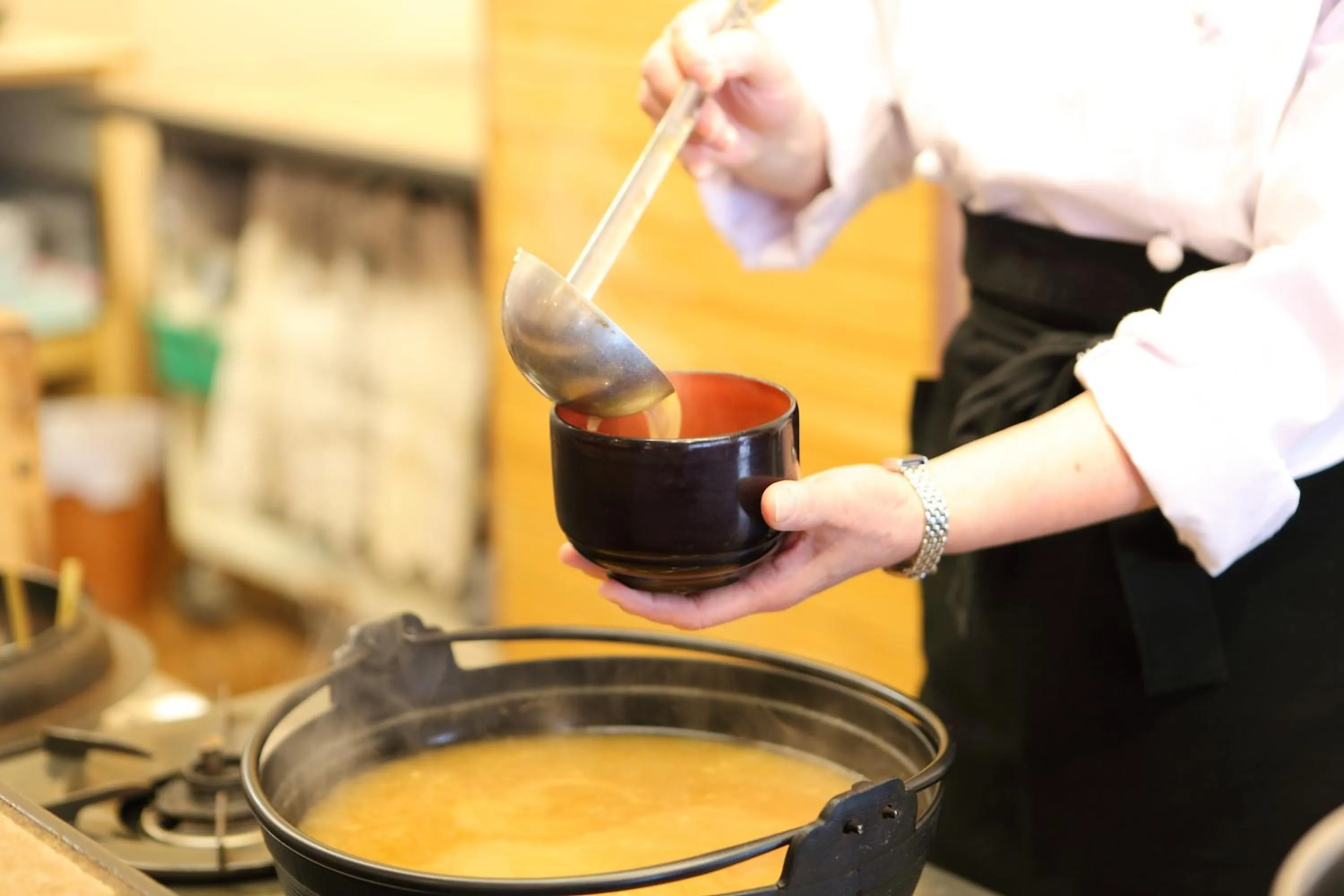 Buffet breakfast in Sarugakyo Hotel