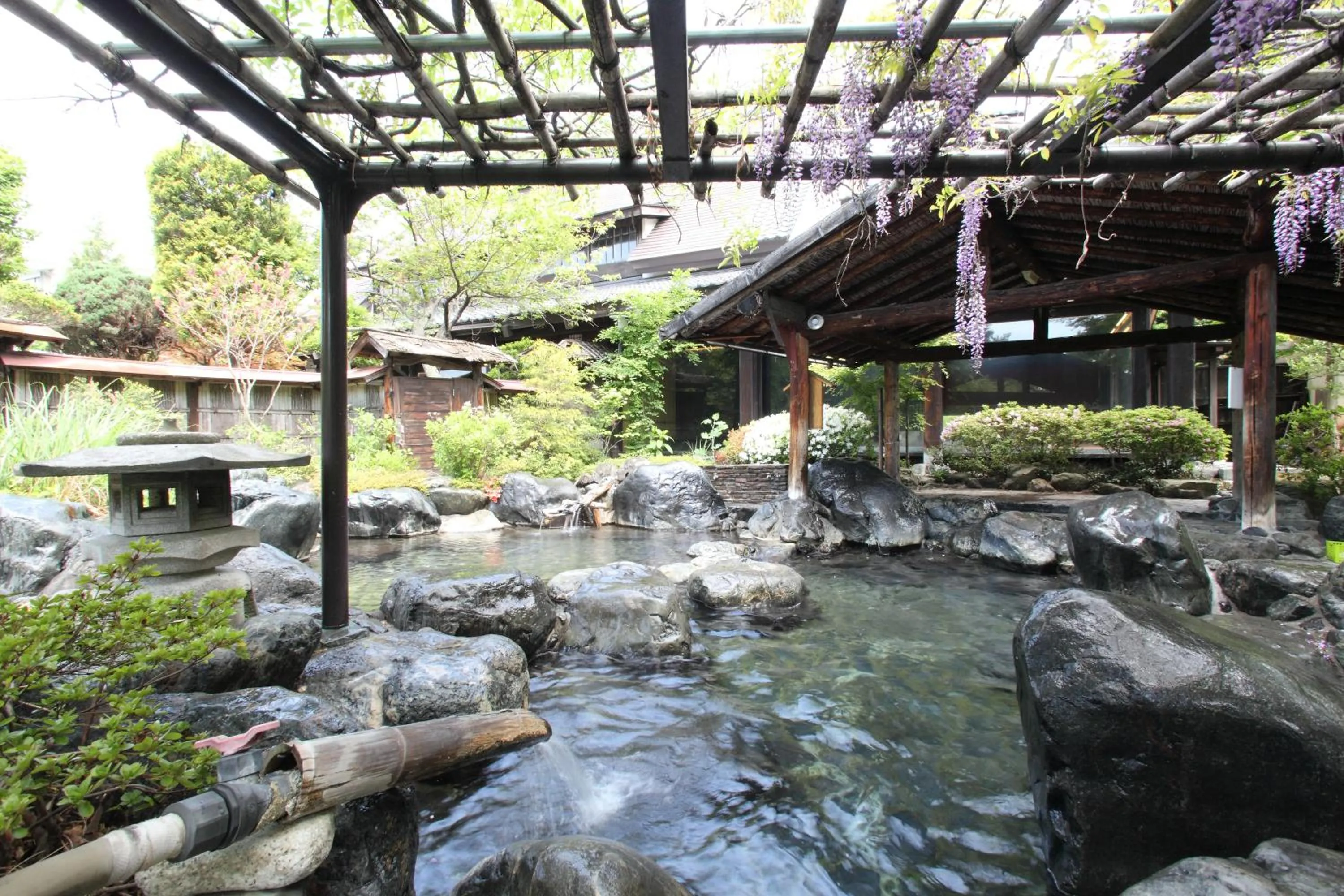 Hot Spring Bath in Sarugakyo Hotel