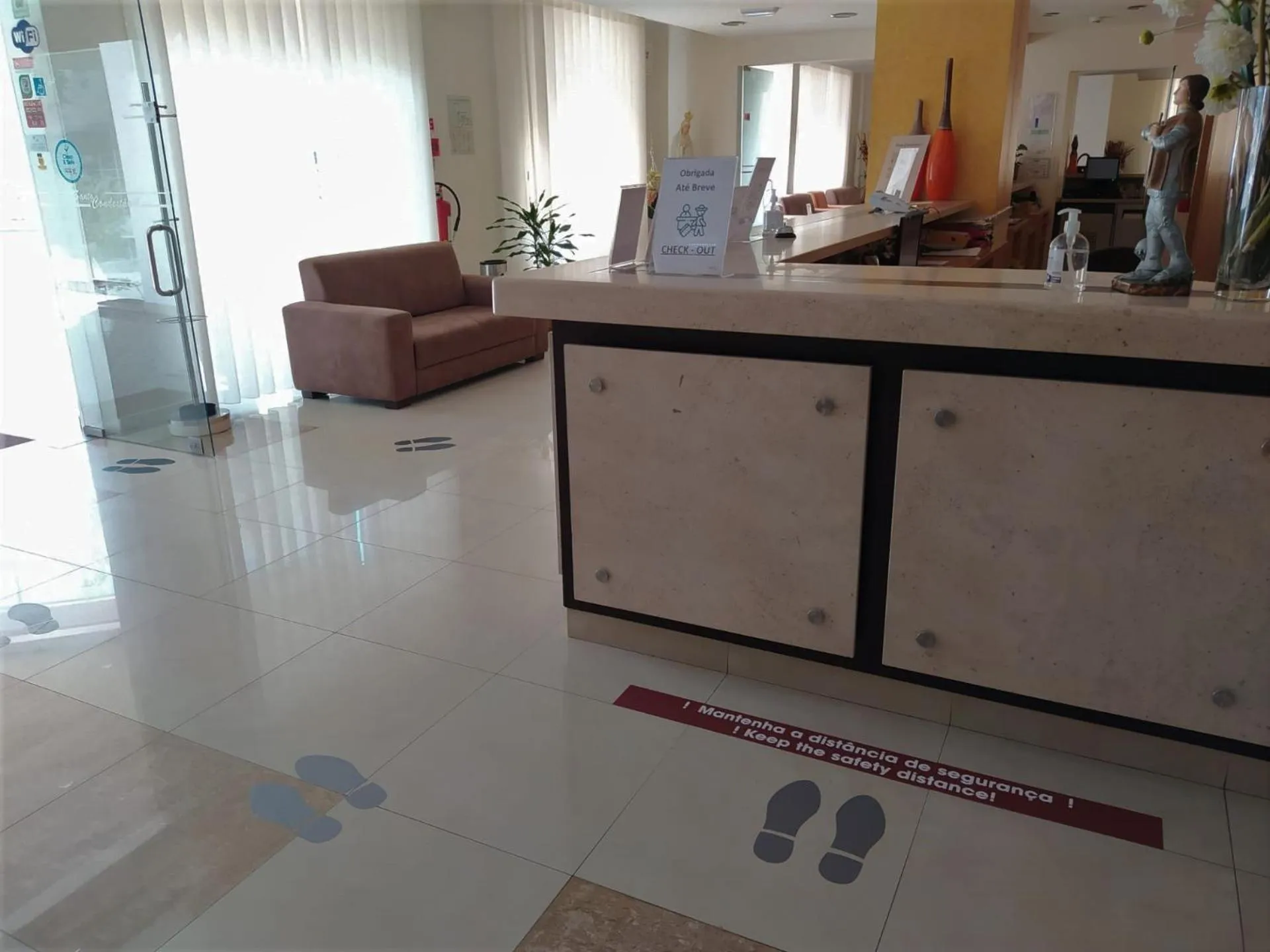 Lobby or reception in Hotel Santo Condestavel