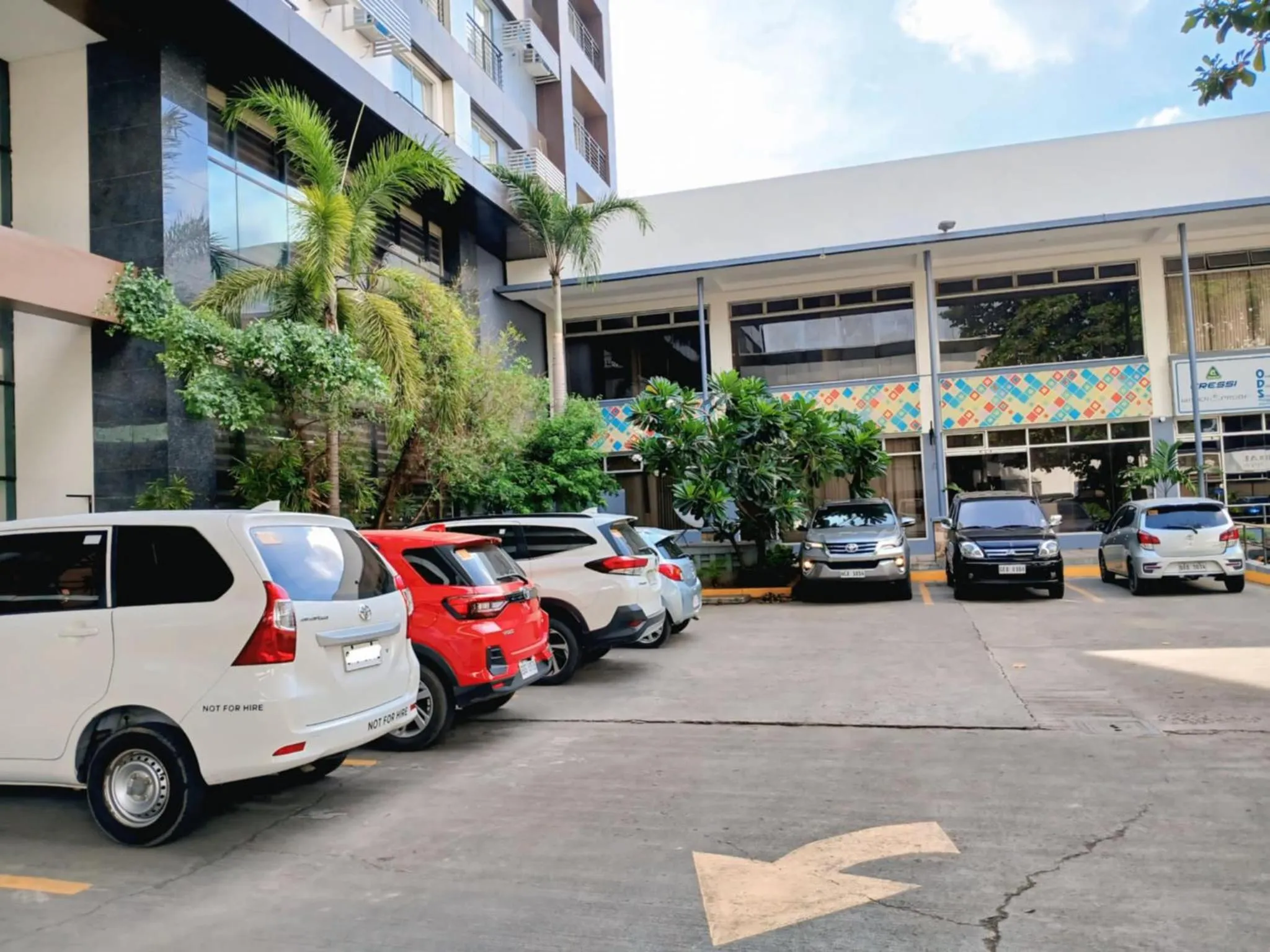Parking in Dohera Hotel