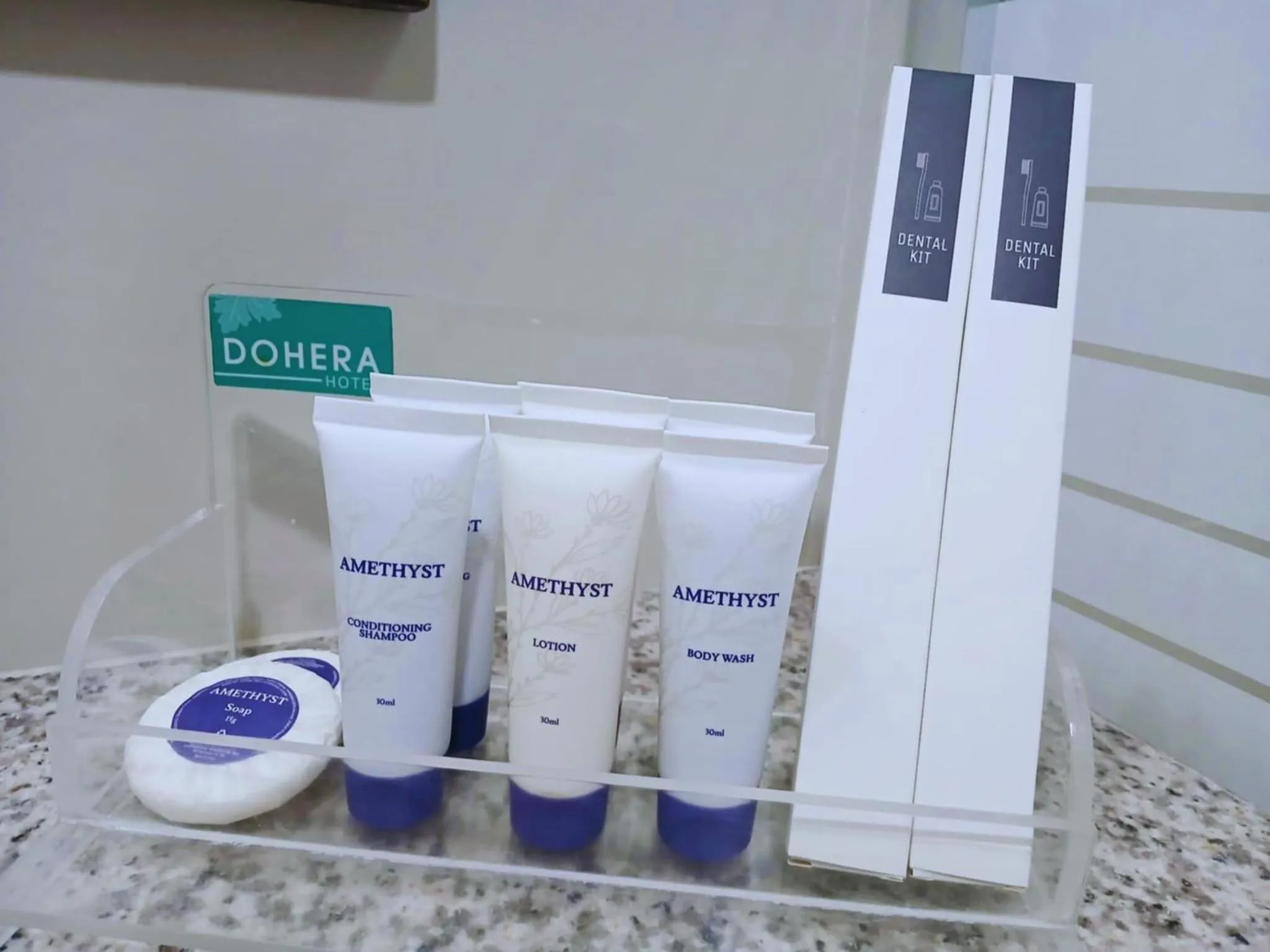 Bathroom in Dohera Hotel