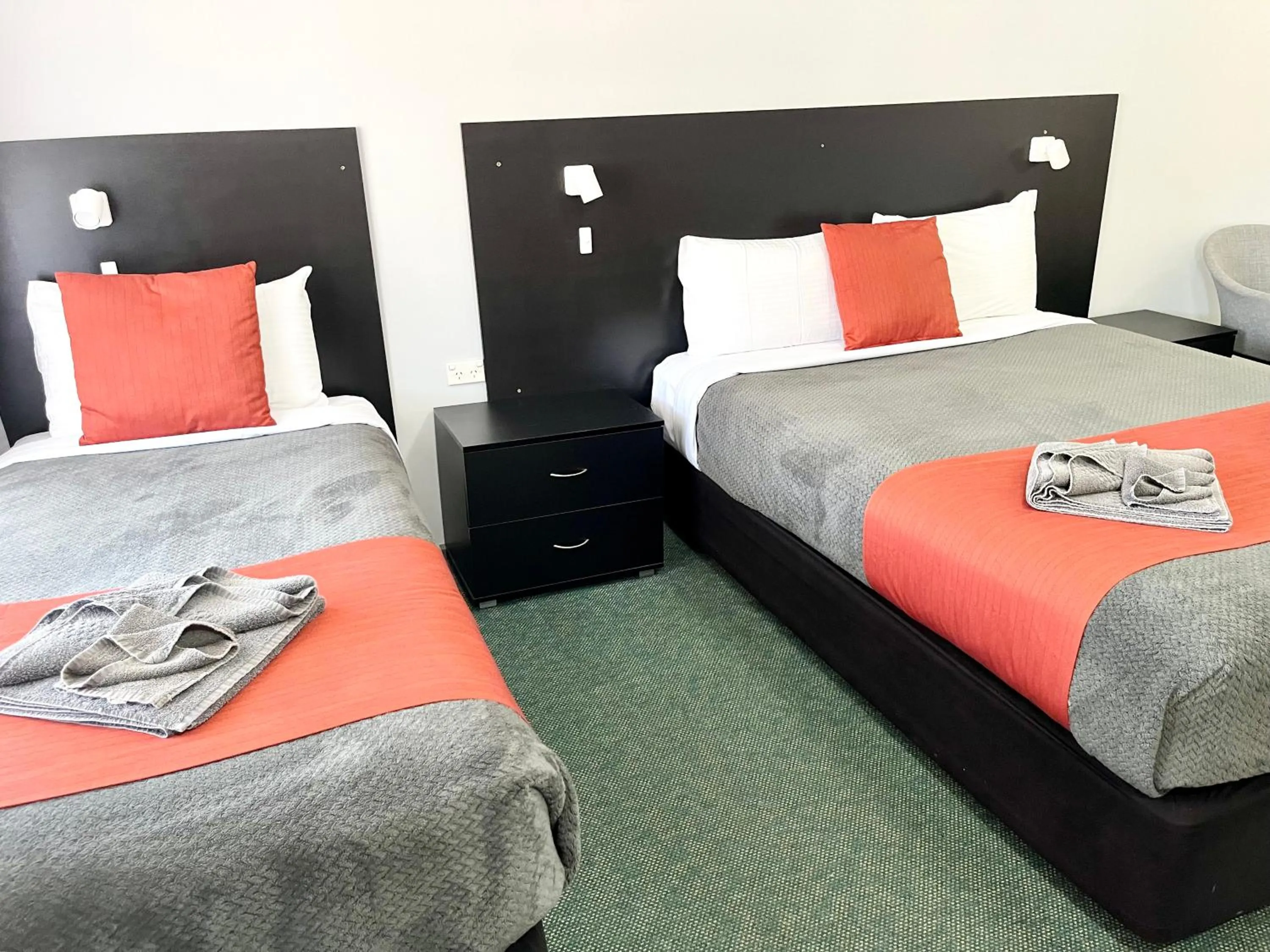 Bed in Gilgandra Motel