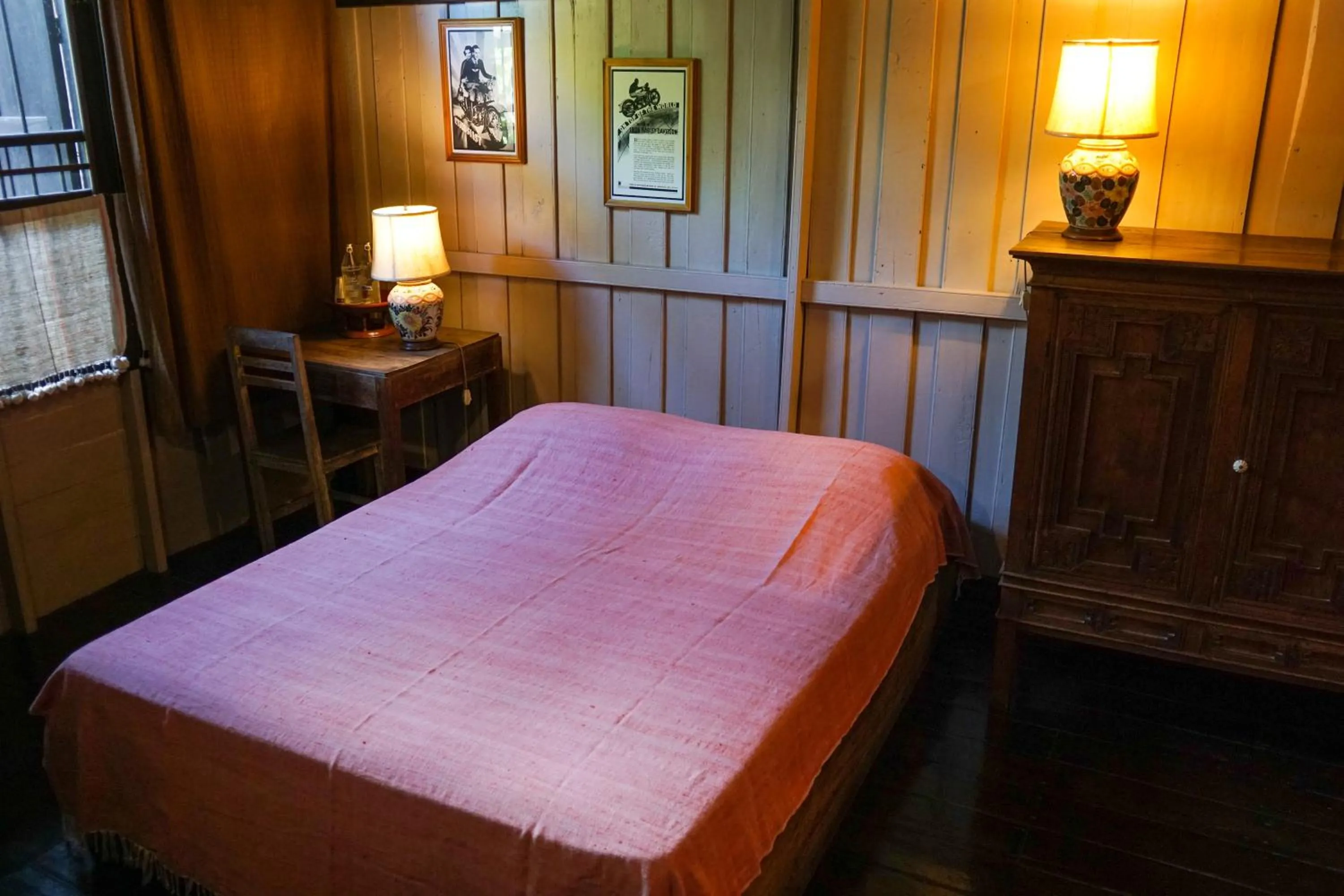 Bed in The Riverside Guest House