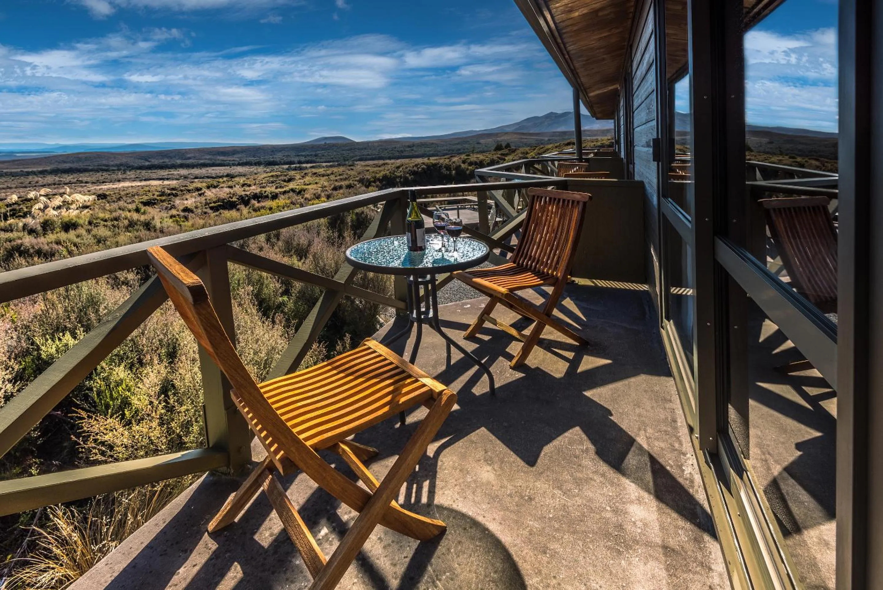 Patio in Skotel Alpine Resort
