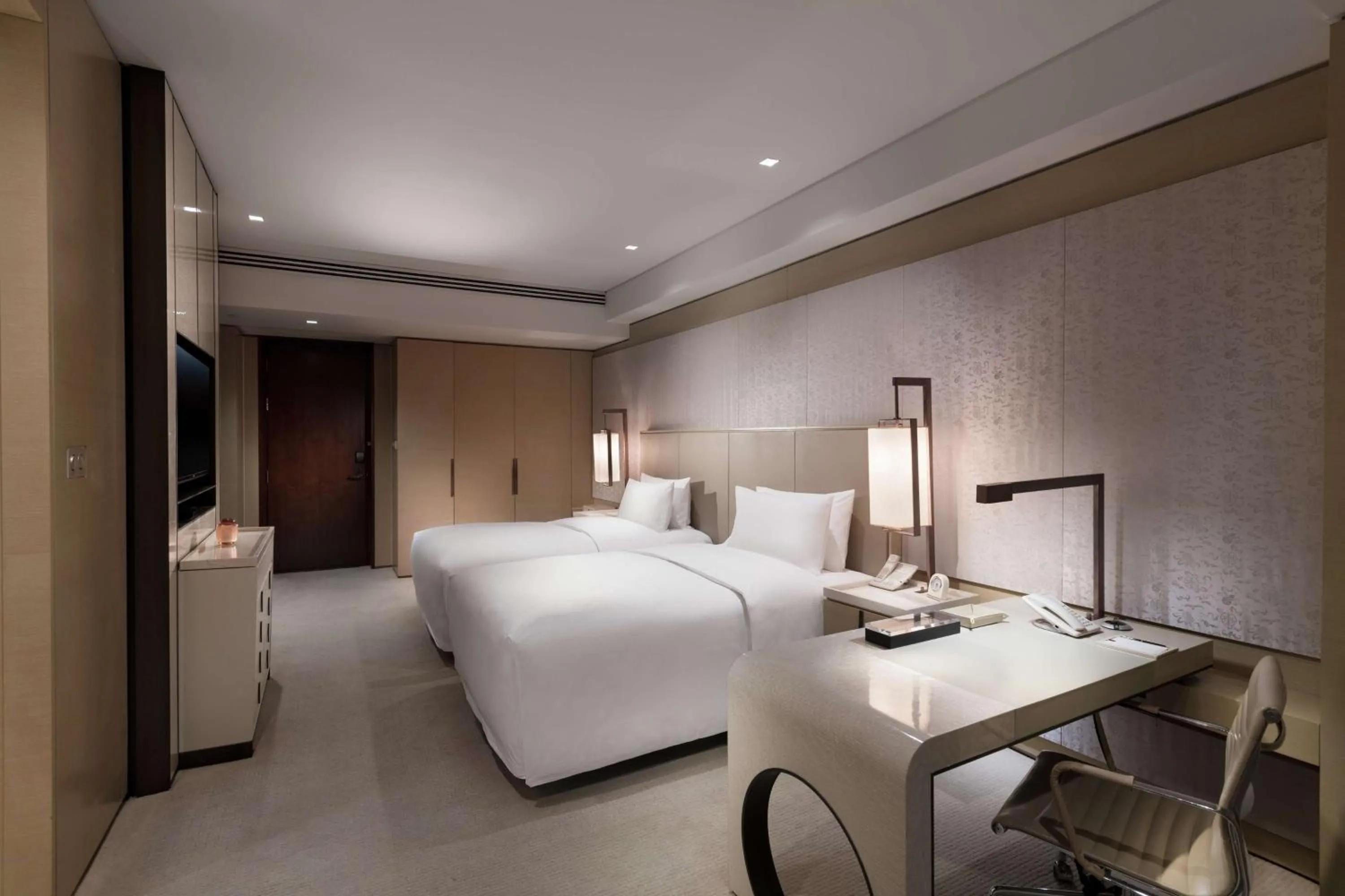 Bedroom, Bed in Conrad Beijing by Hilton