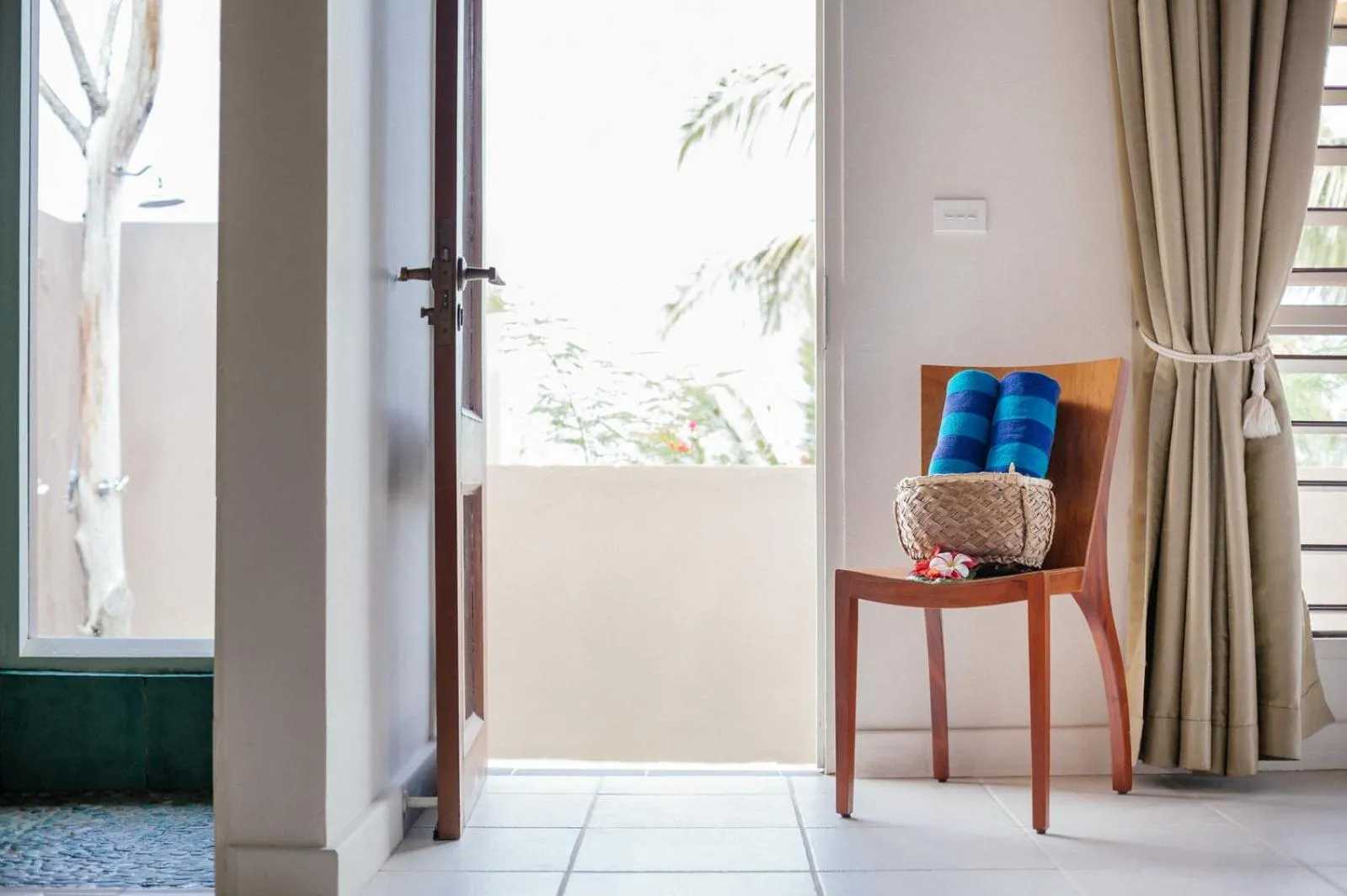 Seating area in Yasawa Island Resort & Spa