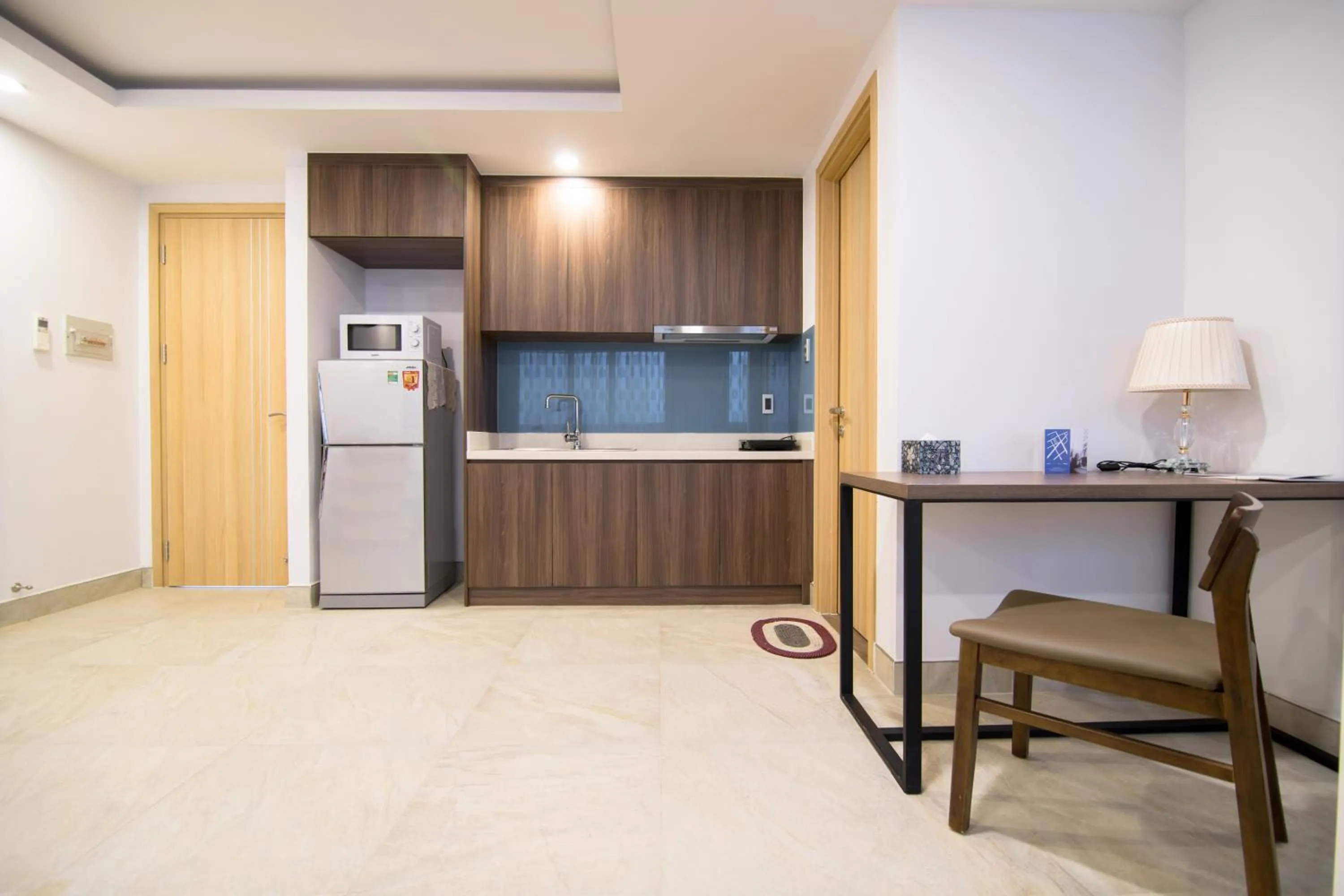 Kitchen or kitchenette in AHA Residence Hotel