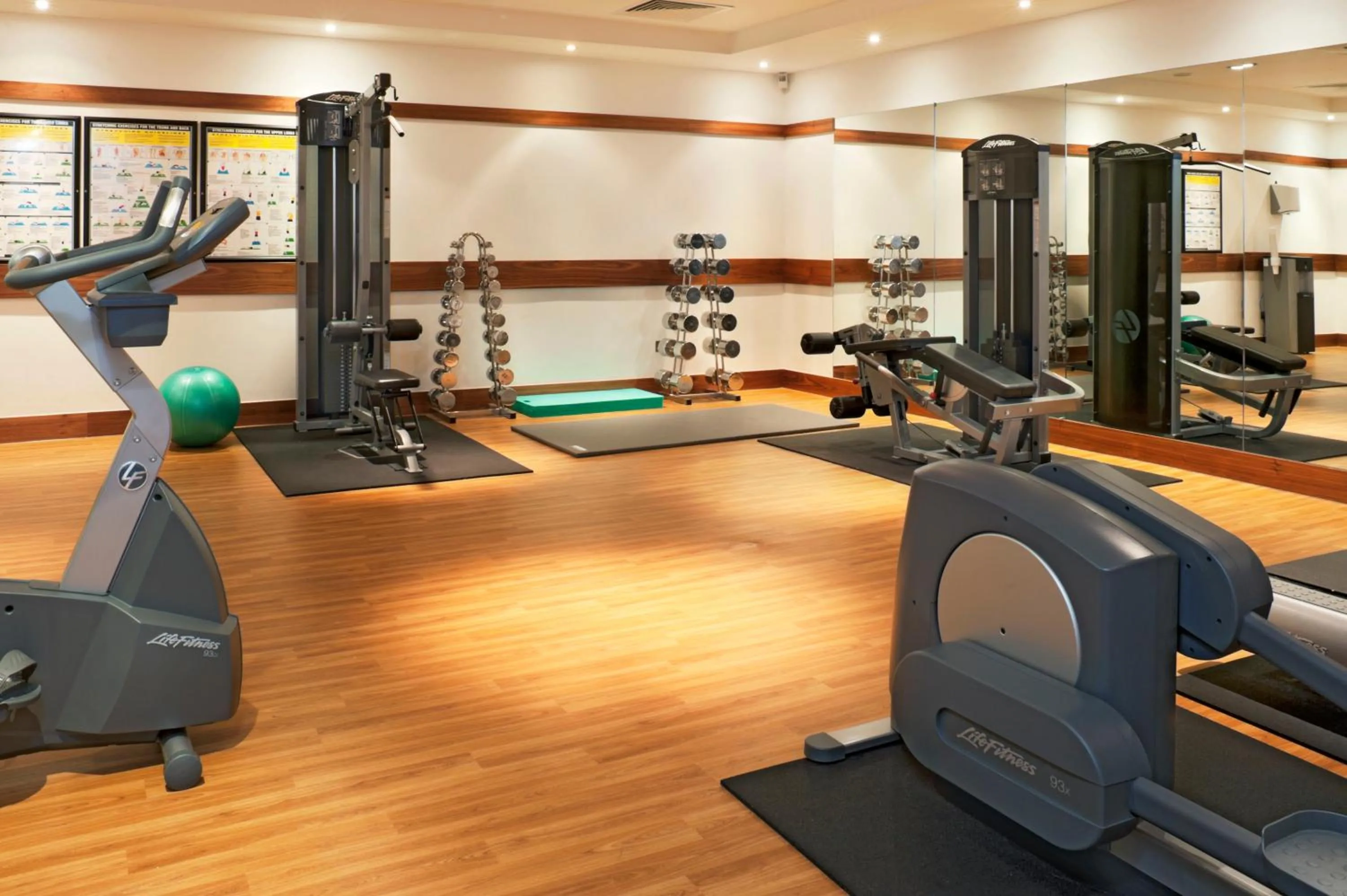 Fitness centre/facilities in The Gateway Hotel