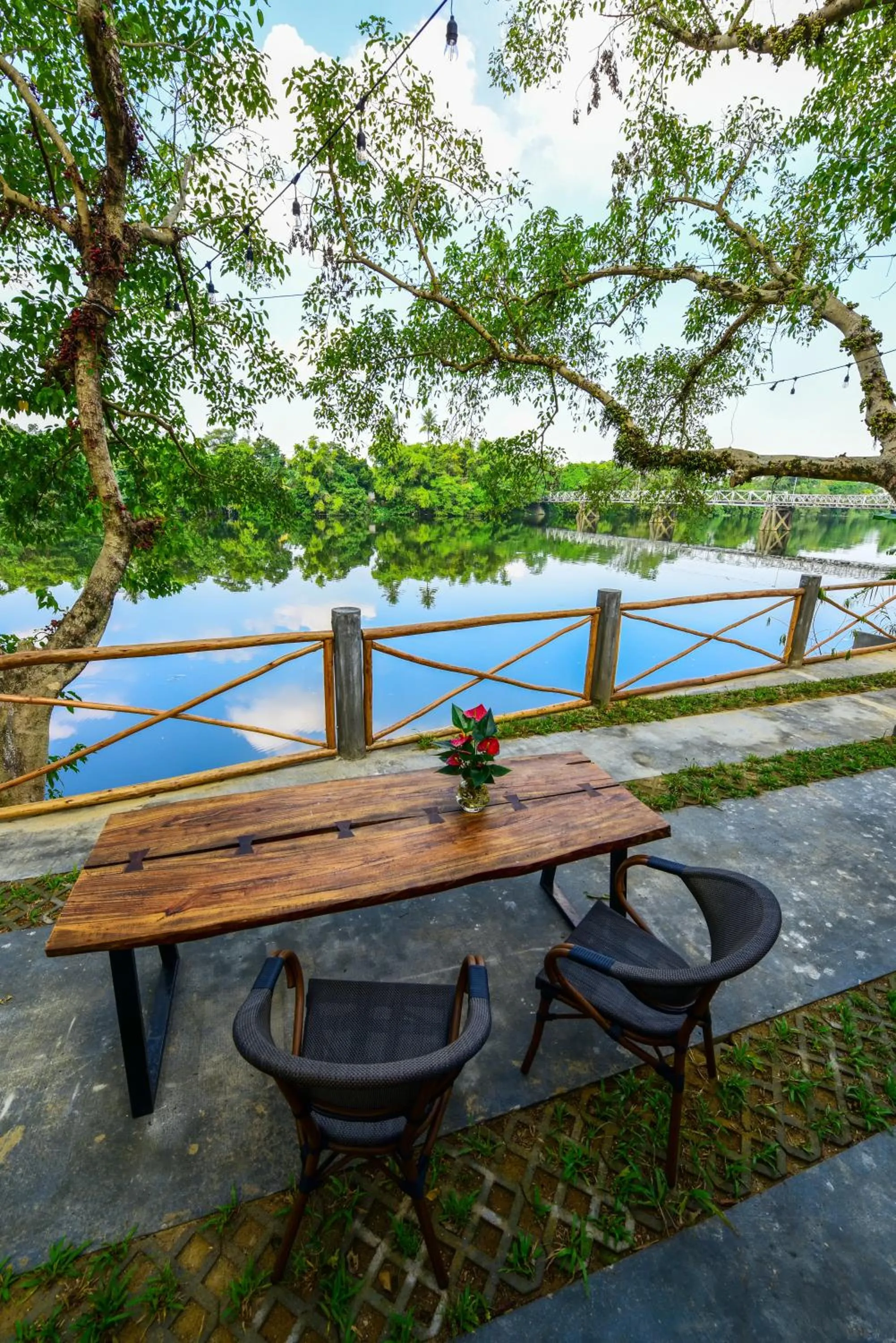 Garden in La Paix Hue