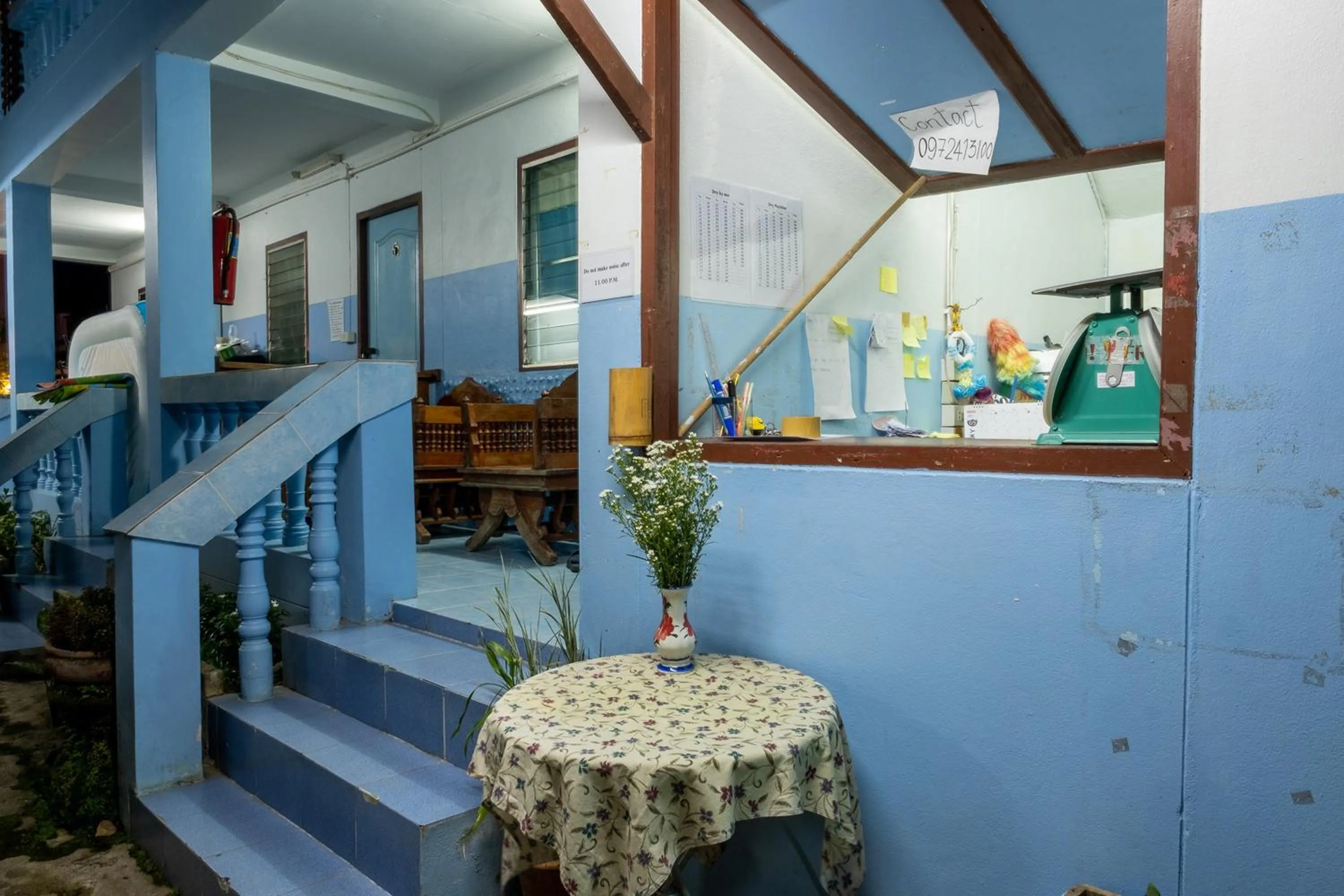 Lobby or reception in Blue House Pai