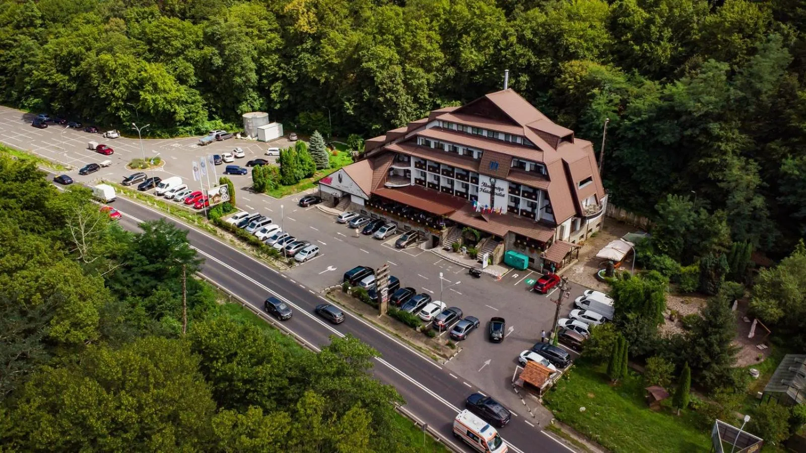 Property building in Hotel Fantanita Haiducului