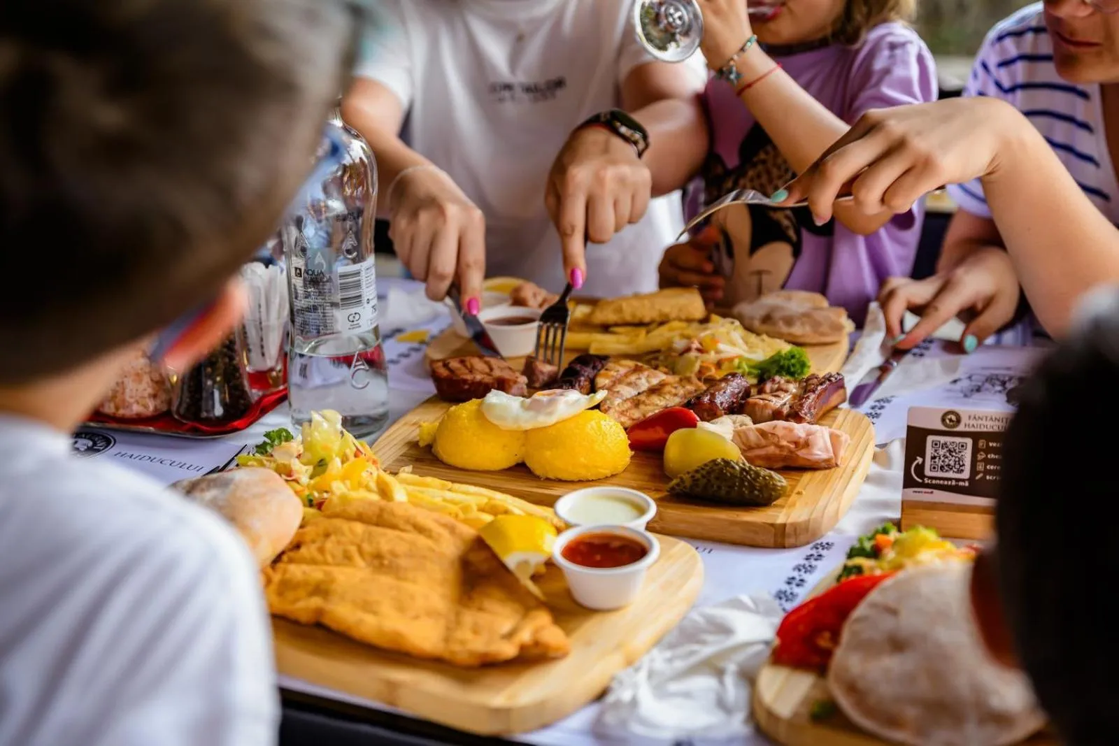 Food close-up in Hotel Fantanita Haiducului