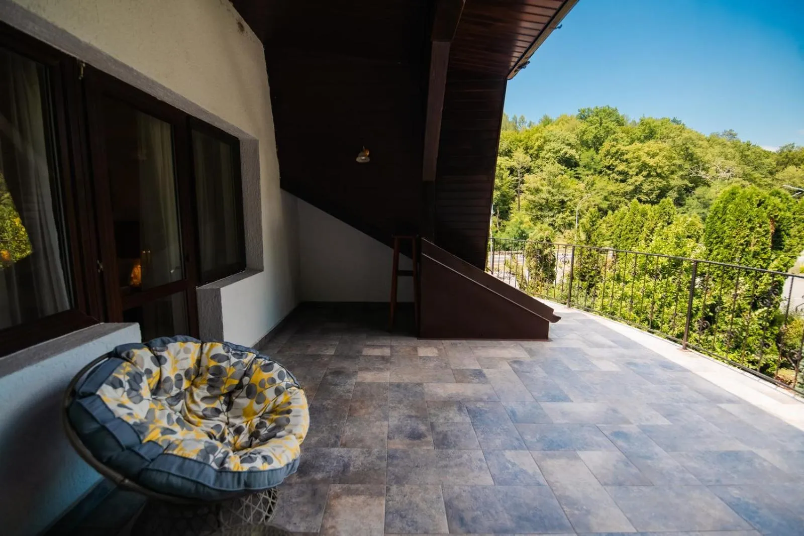 Balcony/Terrace in Hotel Fantanita Haiducului
