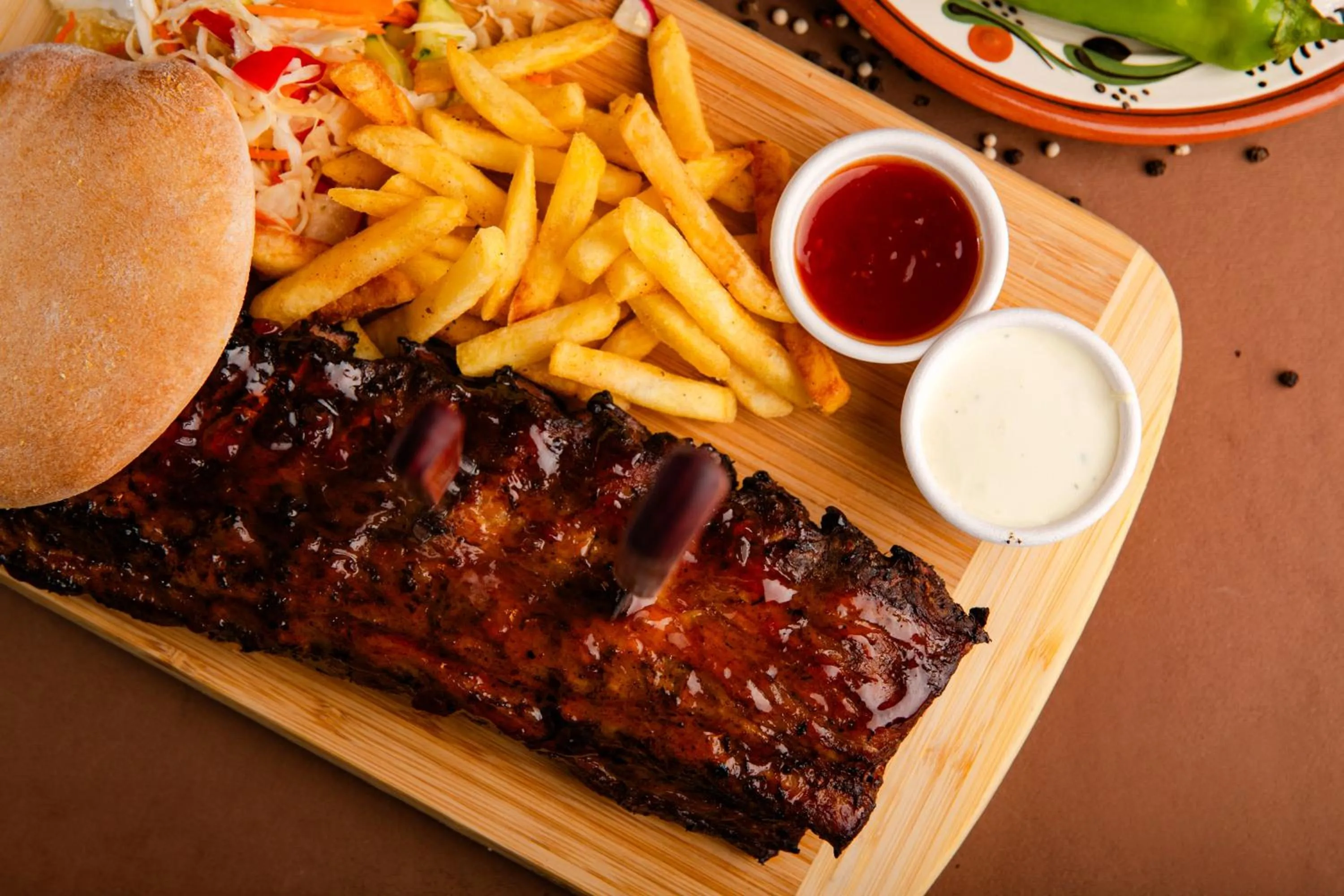 Food close-up in Hotel Fantanita Haiducului