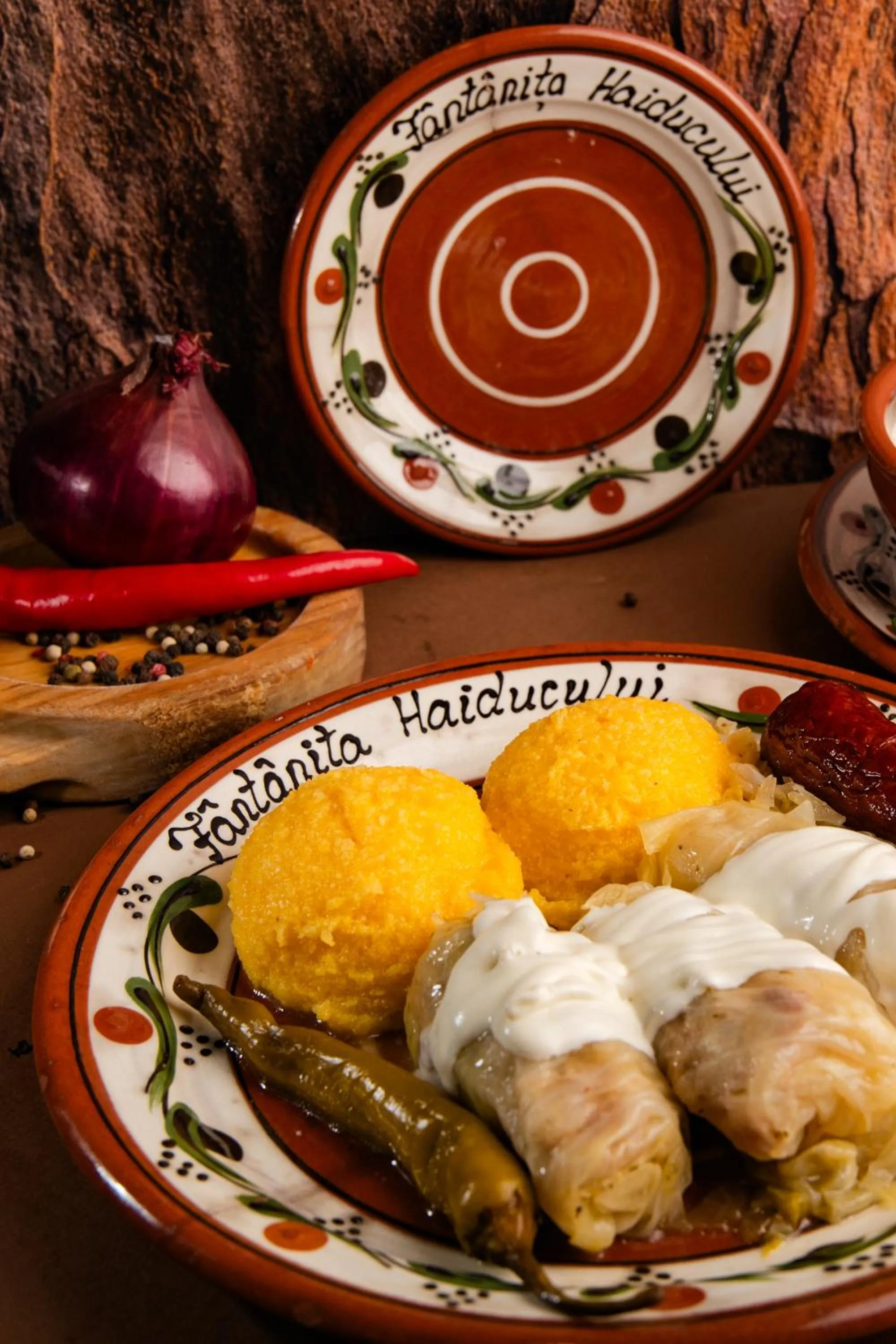 Food close-up in Hotel Fantanita Haiducului